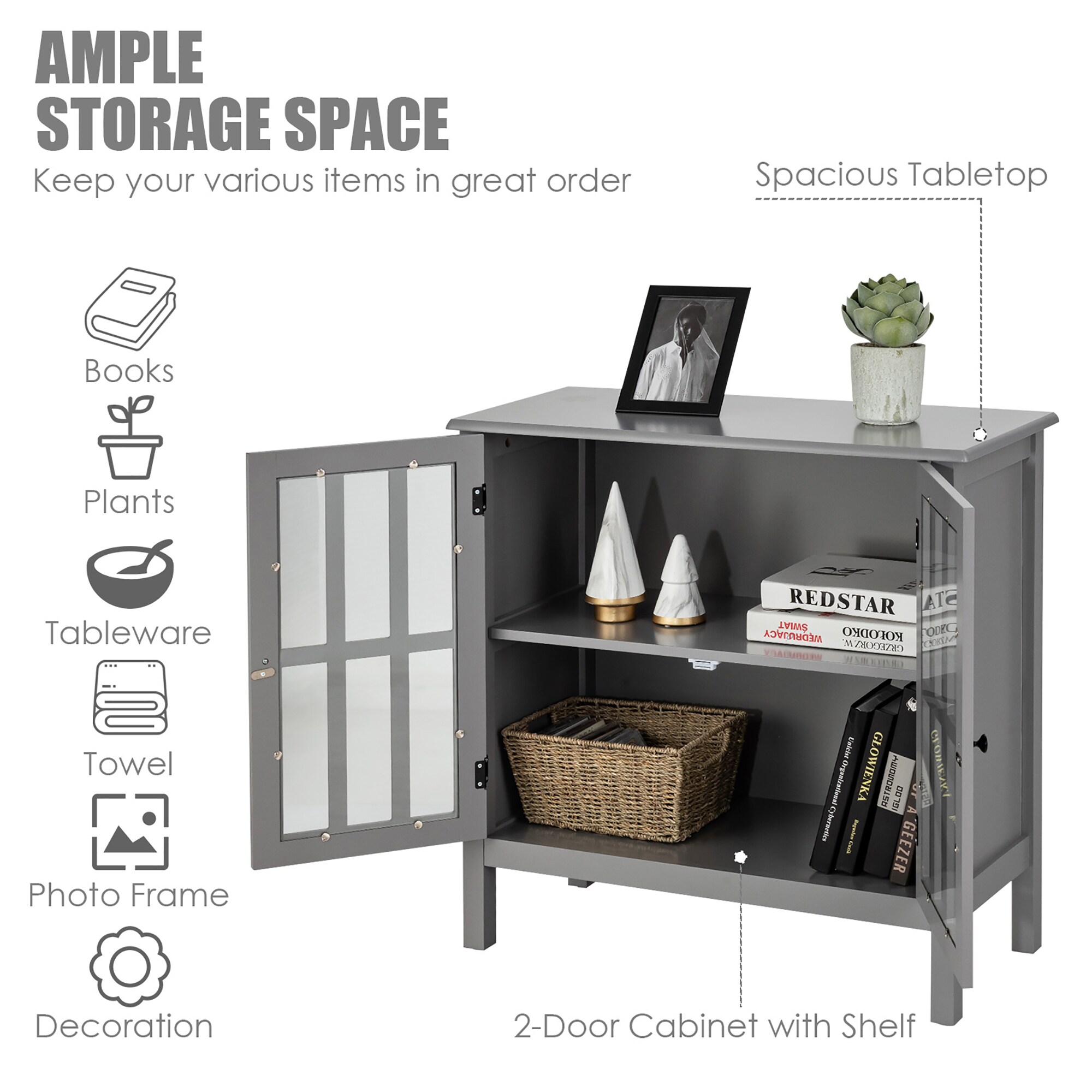 Costway SXL00117 Utility-Storage-Cabinets - View #7