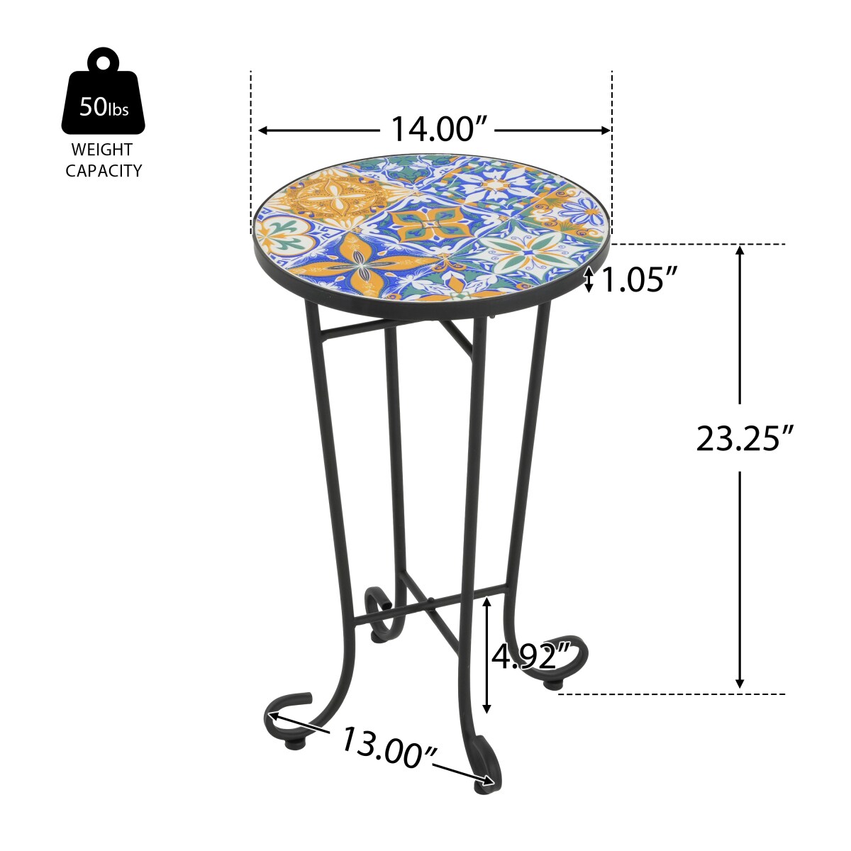 Streamdale Furniture N768P464795M Patio-Tables - View #2