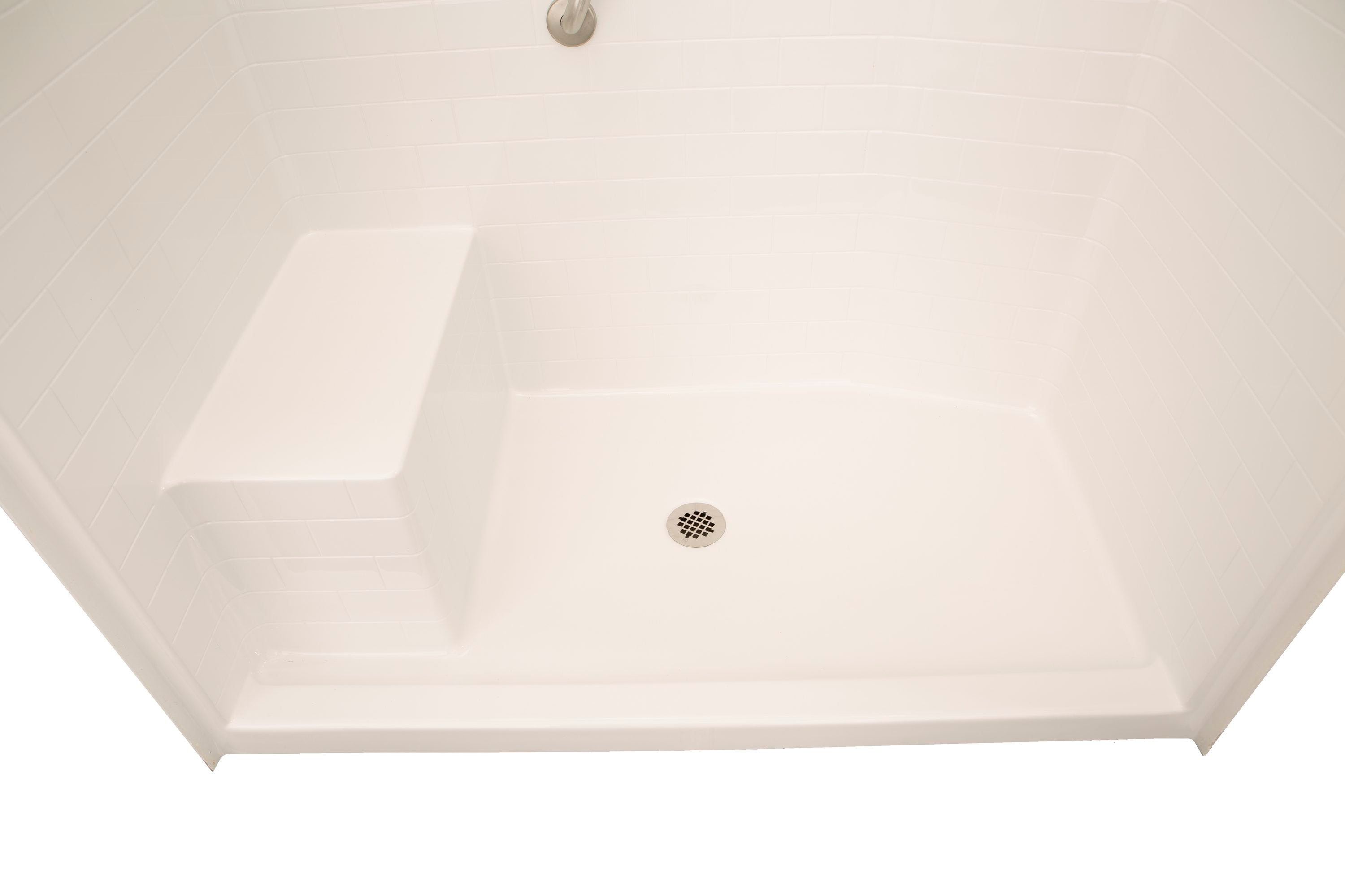 Laurel Mountain 6034SH1SPSTL064 Alcove-Shower-Kit - View #5