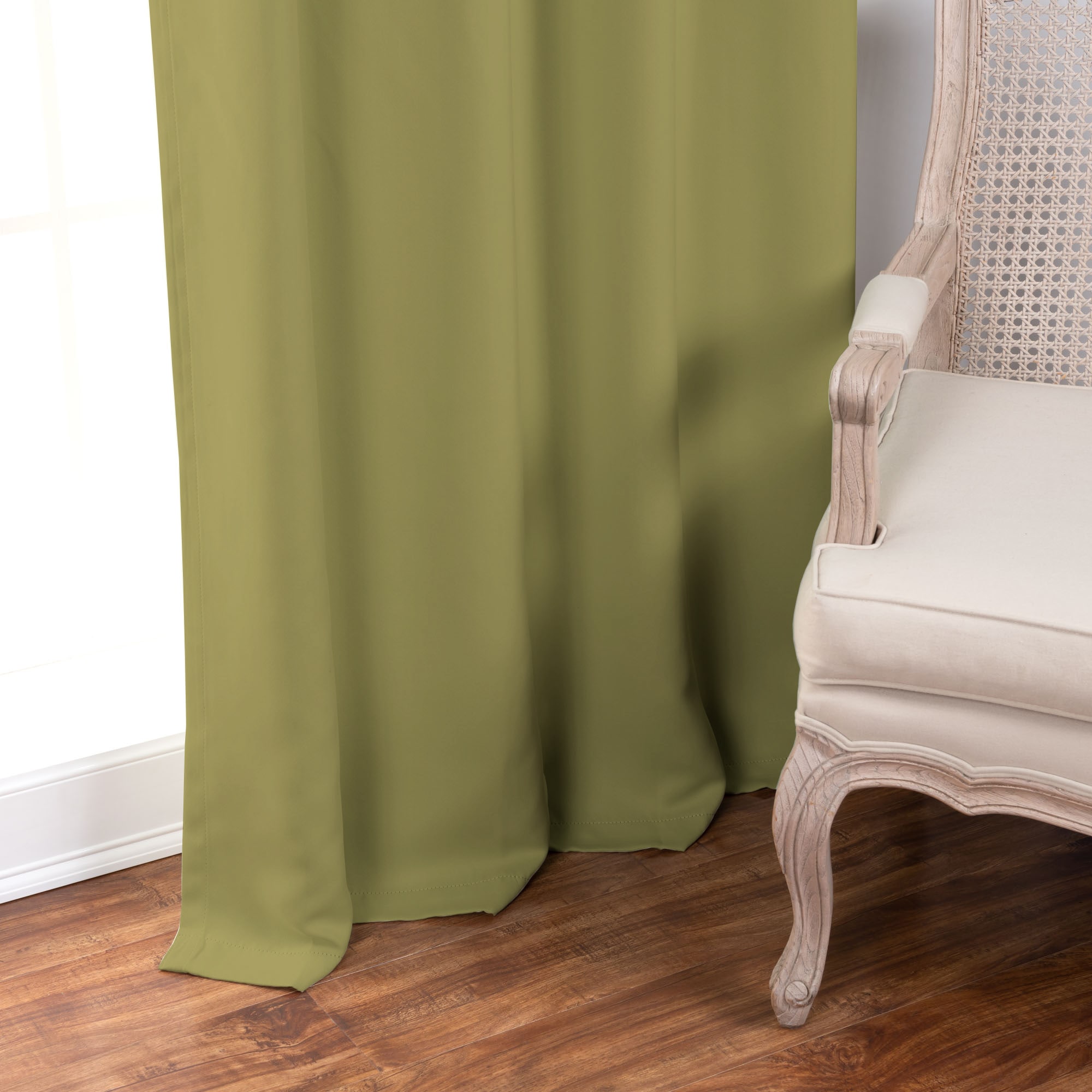 Best Home Fashion GR-WIDE-80X84-SAGE curtains - View #4