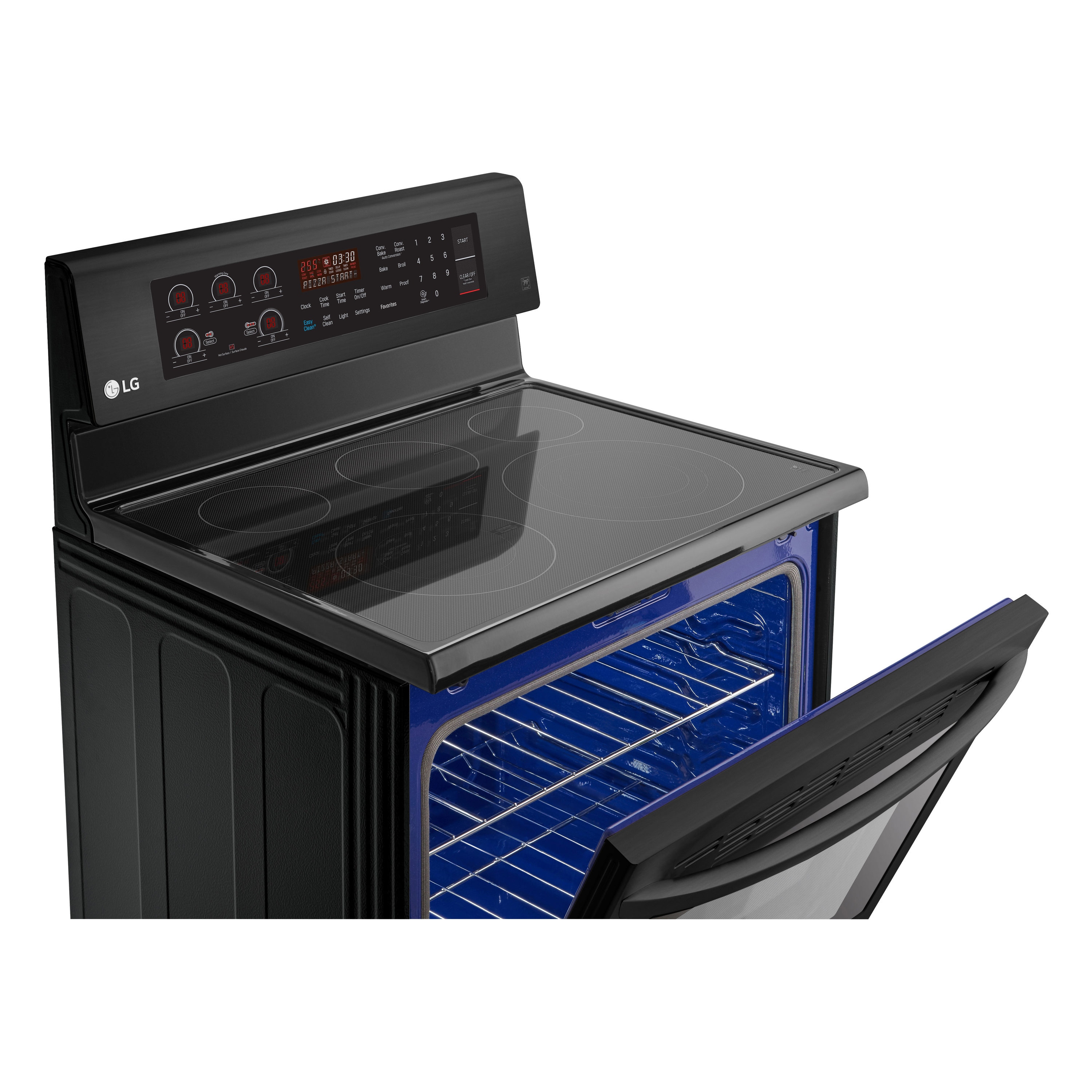 LG LRE3194BM Freestanding-Electric-Ranges - View #8