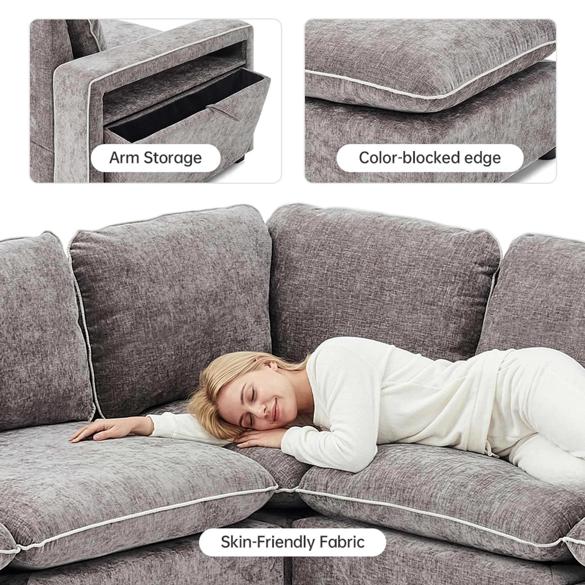 Winado 717956796368 Sofas-Loveseats - View #6