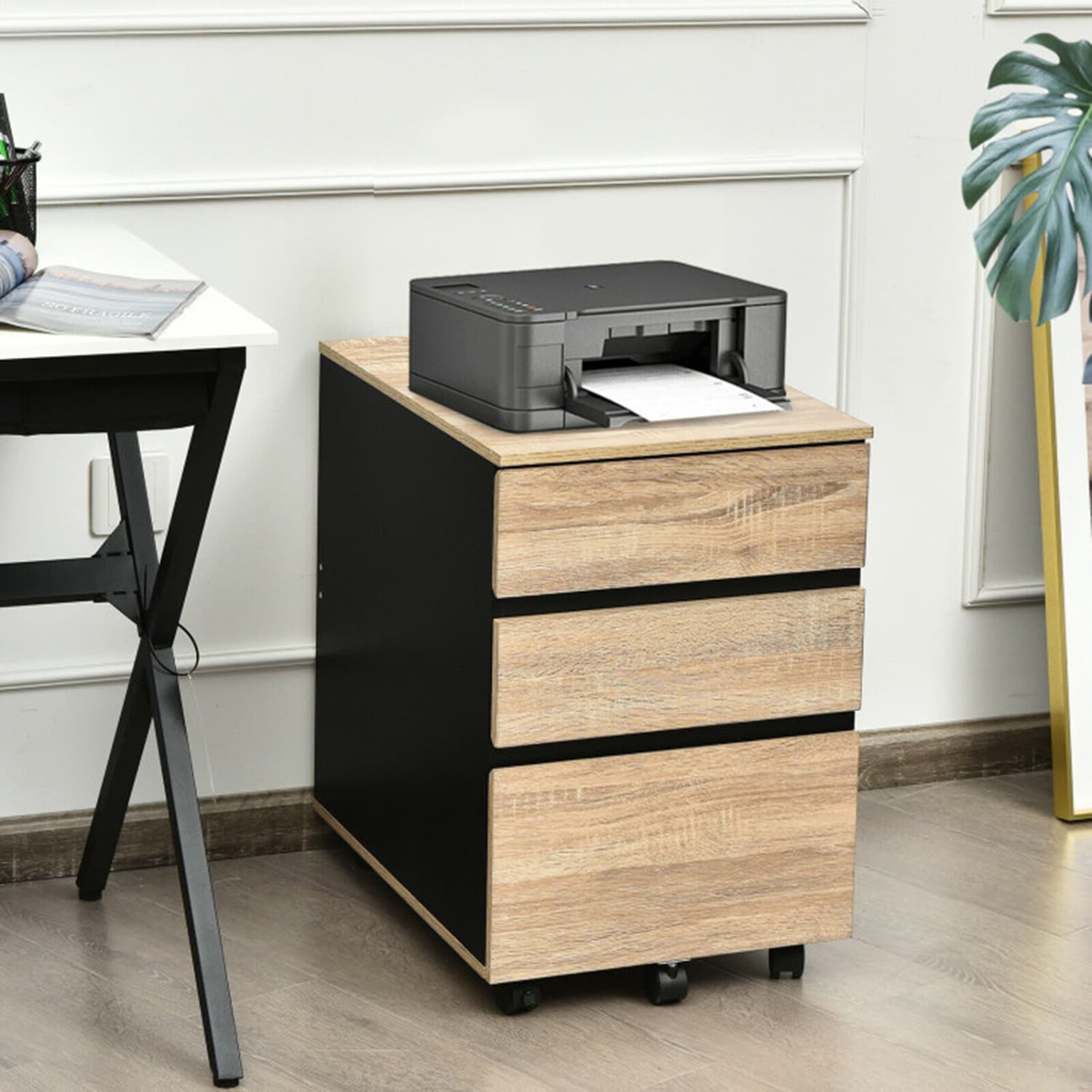 Mondawe MO-HW66207WH Filing-Cabinets - View #2