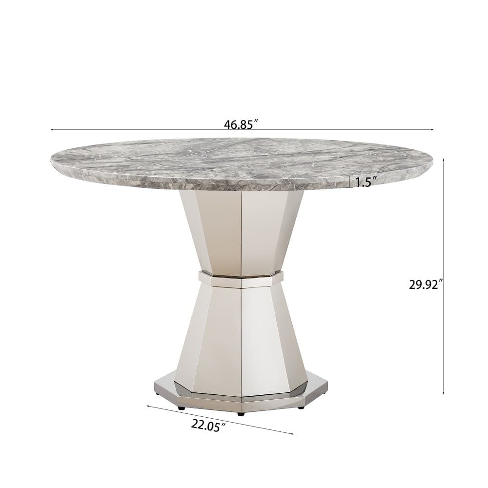 Coolbibila SELAH-TABLE-GRAY Dining-Tables - View #3