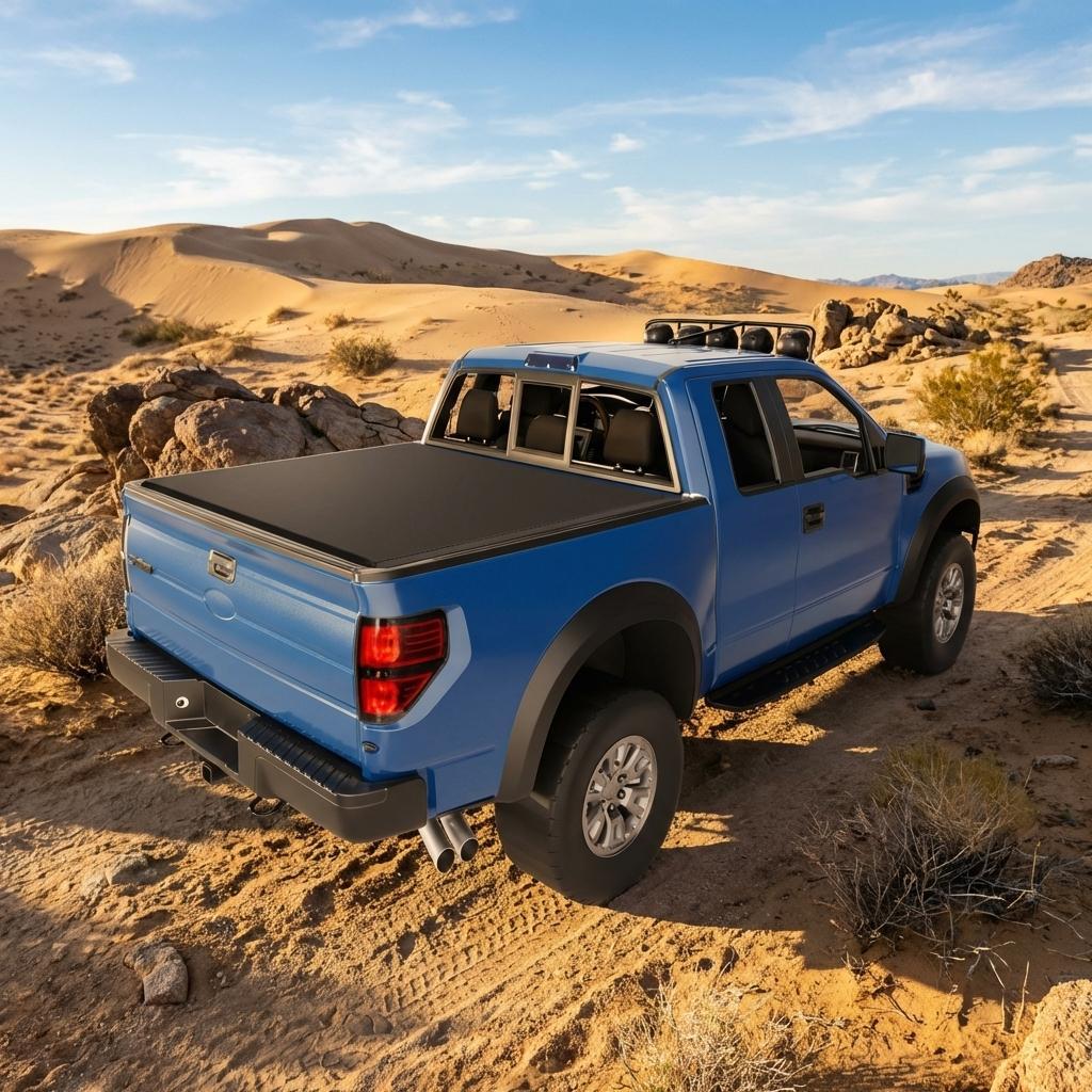 Encore Beets Soft Quad Fold Truck Bed Tonneau Cover For Ford F150 Styleside 2015 to 2023 5.5 Ft #NOVA-IH218OY9K3R
