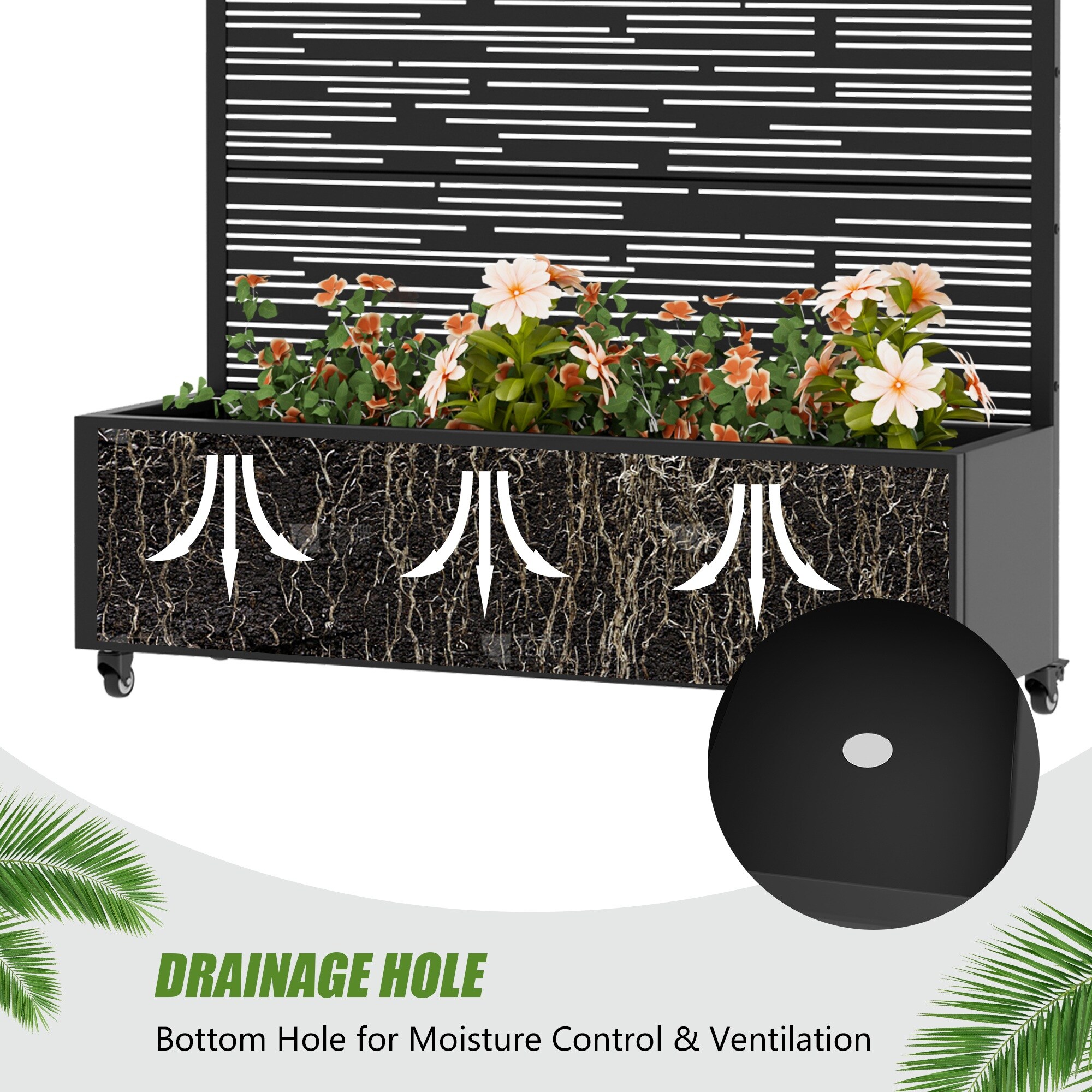 Misty Moon LW0406-SYJZZX-A55 Planter-Window-Box - View #6