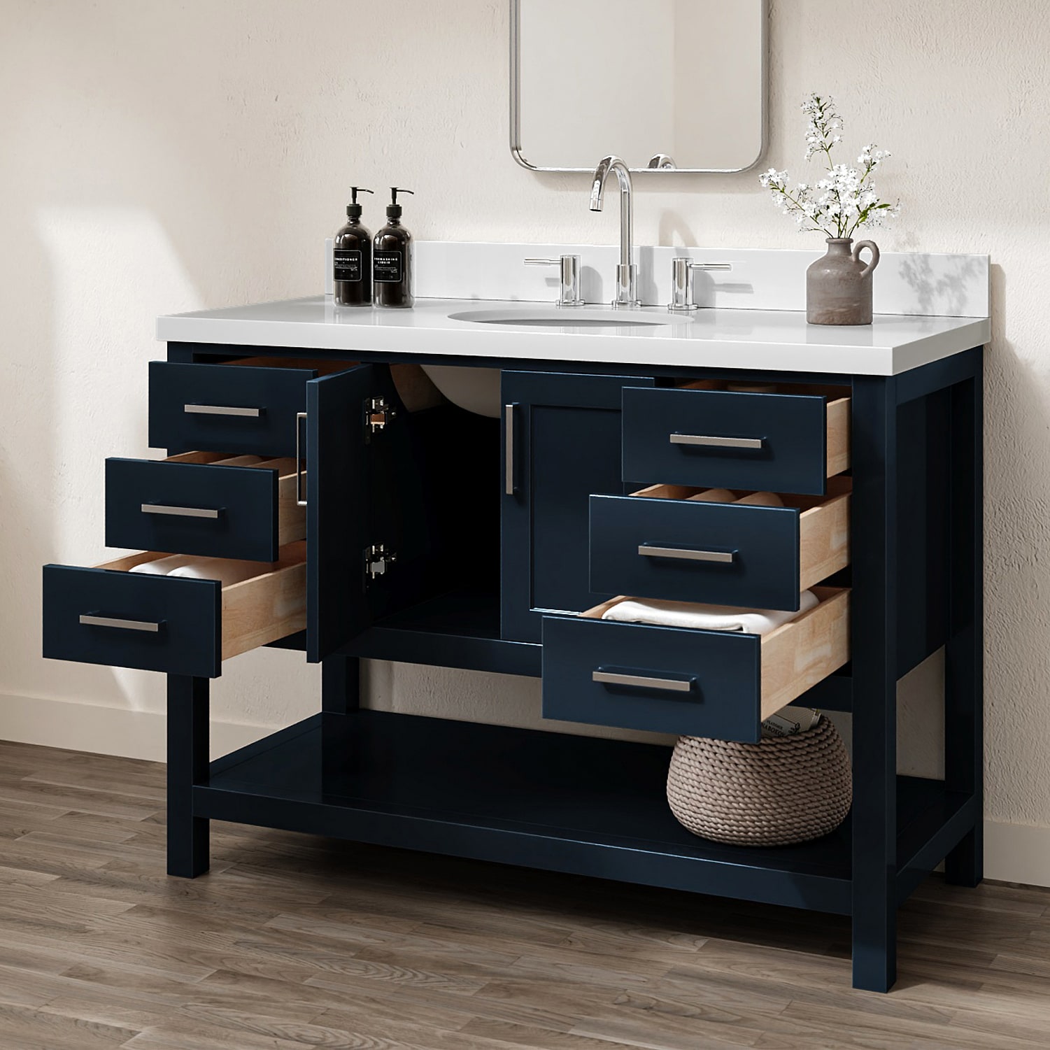 ARIEL S049SWQOVOMNB Bath-Vanity-Combo - View #2