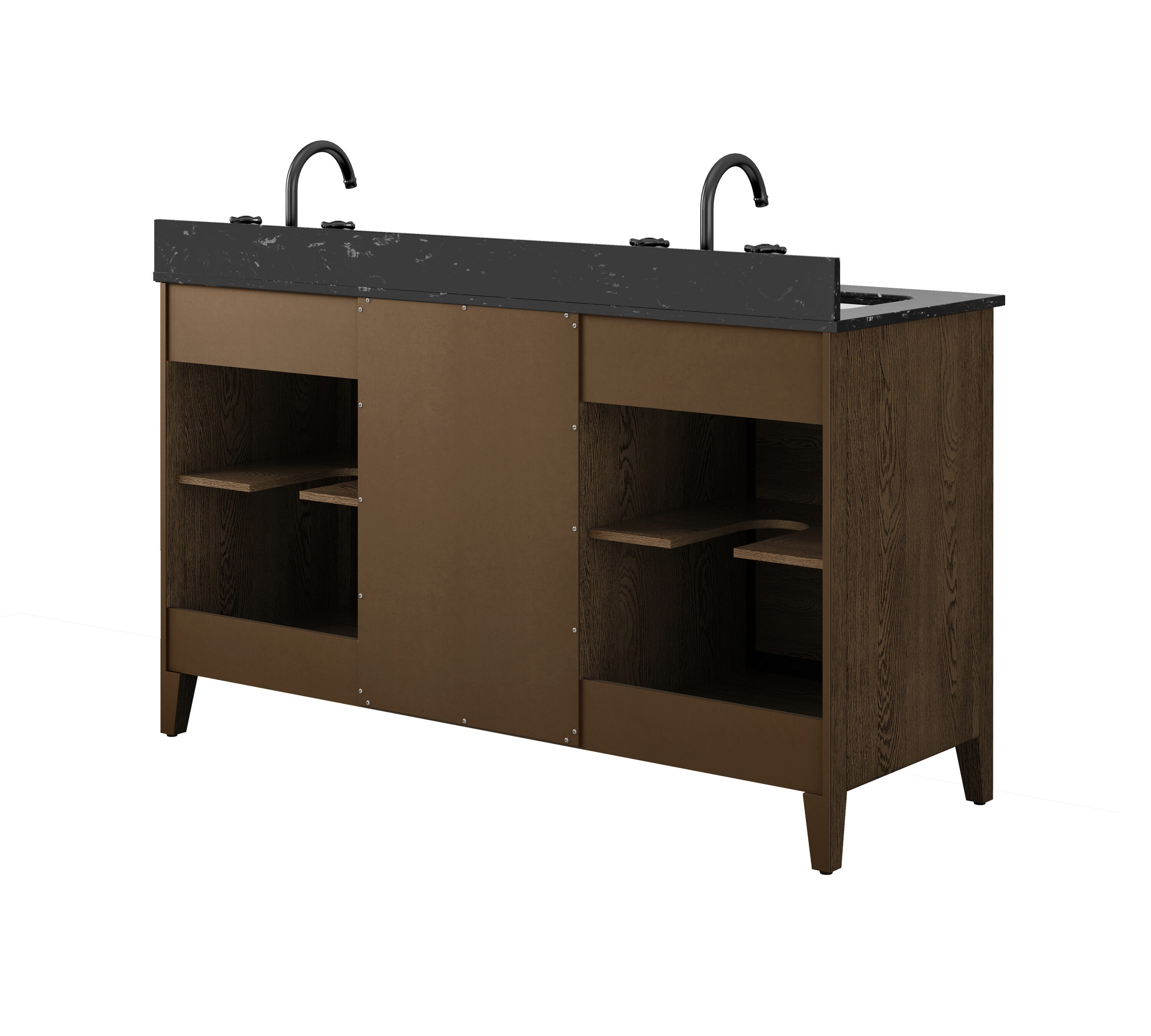 allen + roth TJ-0113V6022BR Bath-Vanity-Combo - View #5