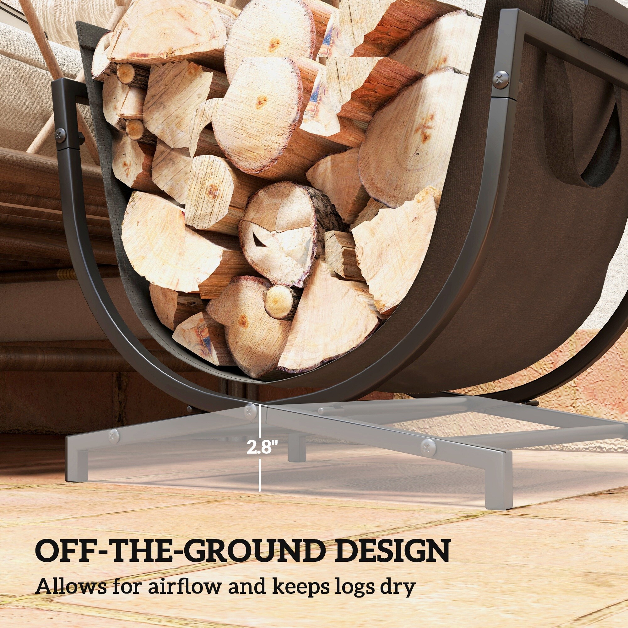 Tatayosi XH-249989 Firewood-Storage - View #3