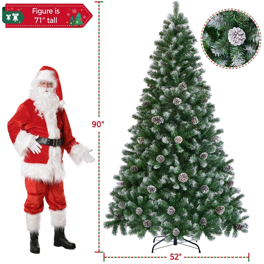 Yaheetech LSV8R60001 Artificial-Christmas-Trees - View #3