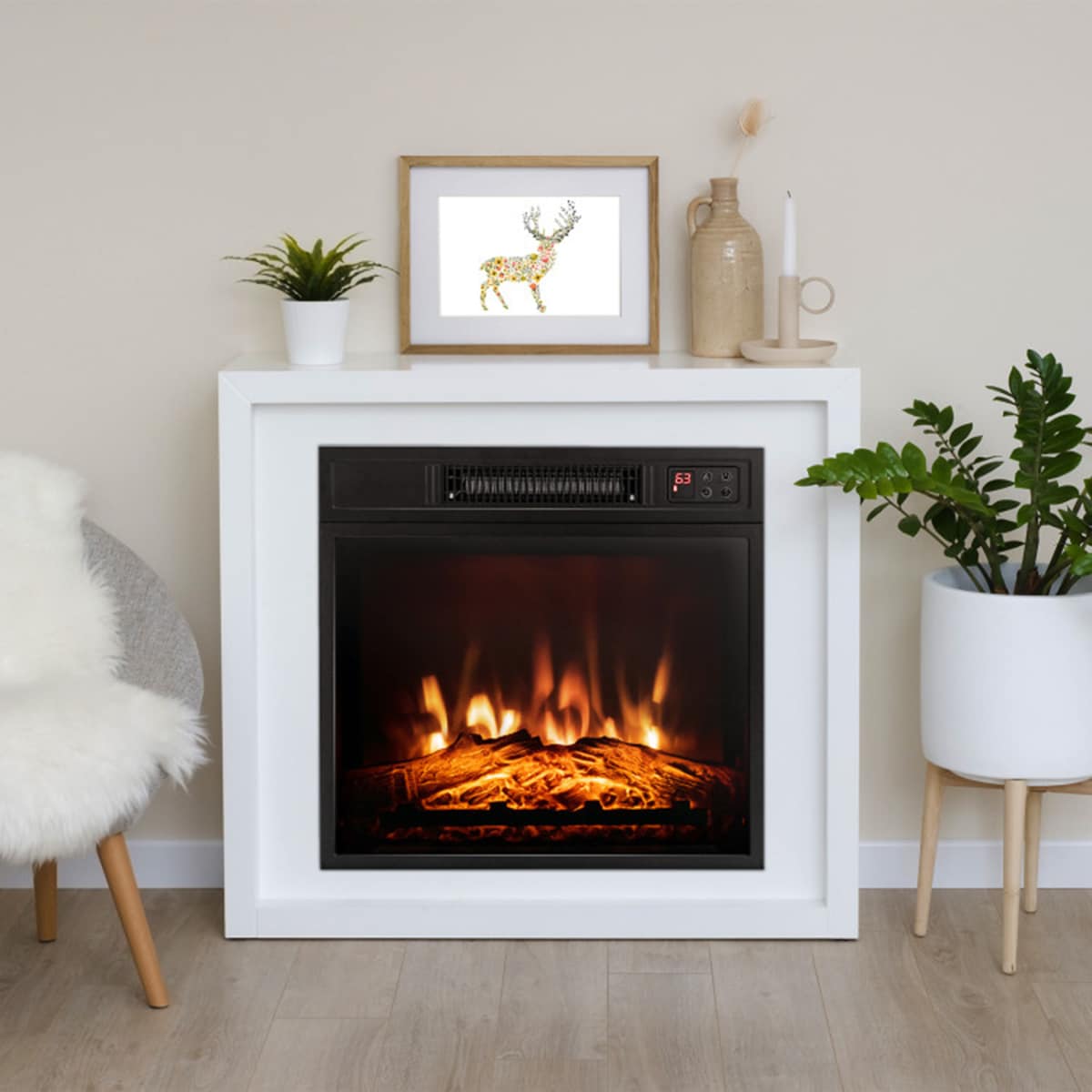 Clihome CL-BKUS-10173 Electric-Fireplaces - View #3