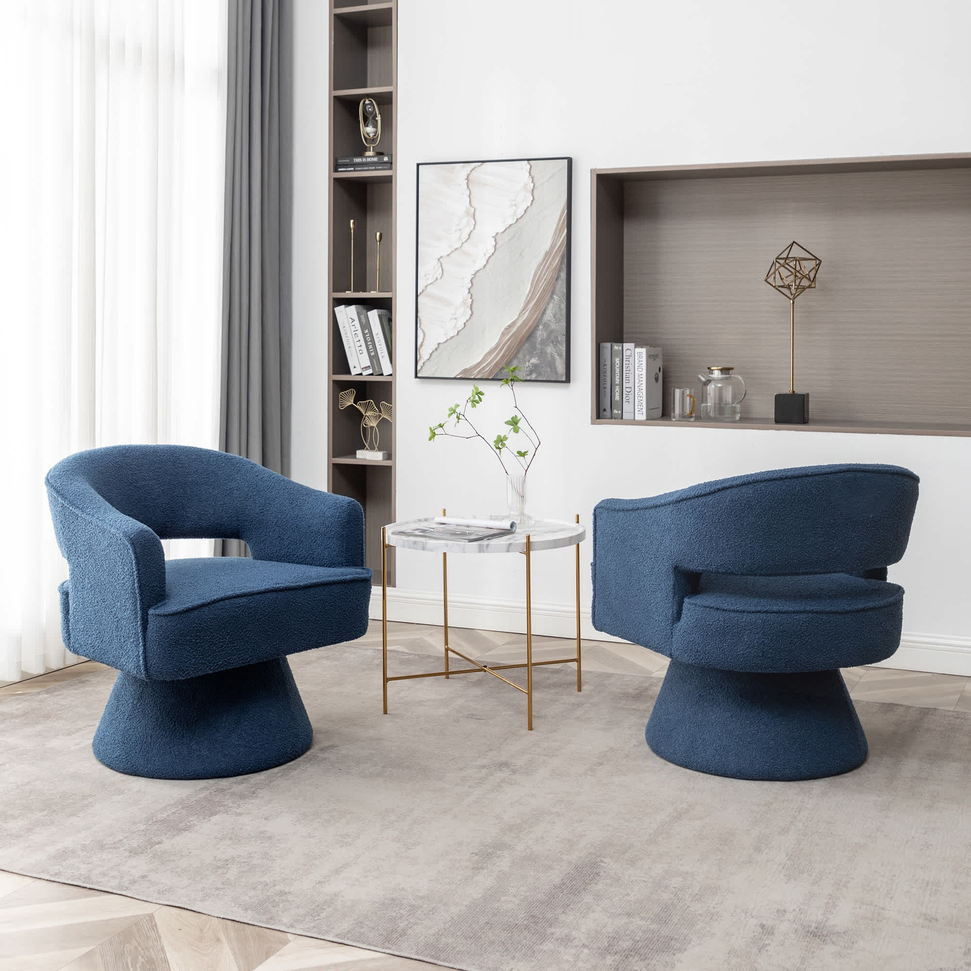 SEYNAR FJ600-NAVY-S2 chairs - View #3