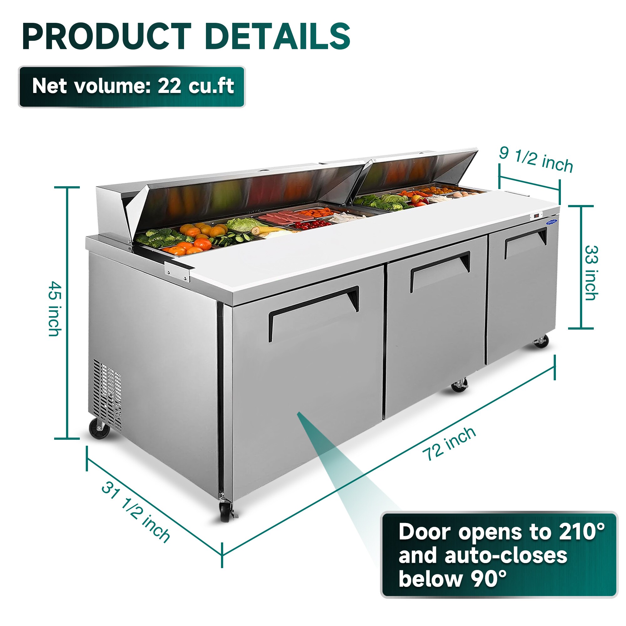 Xspracer ML-CR119 Commercial-Refrigerators - View #2
