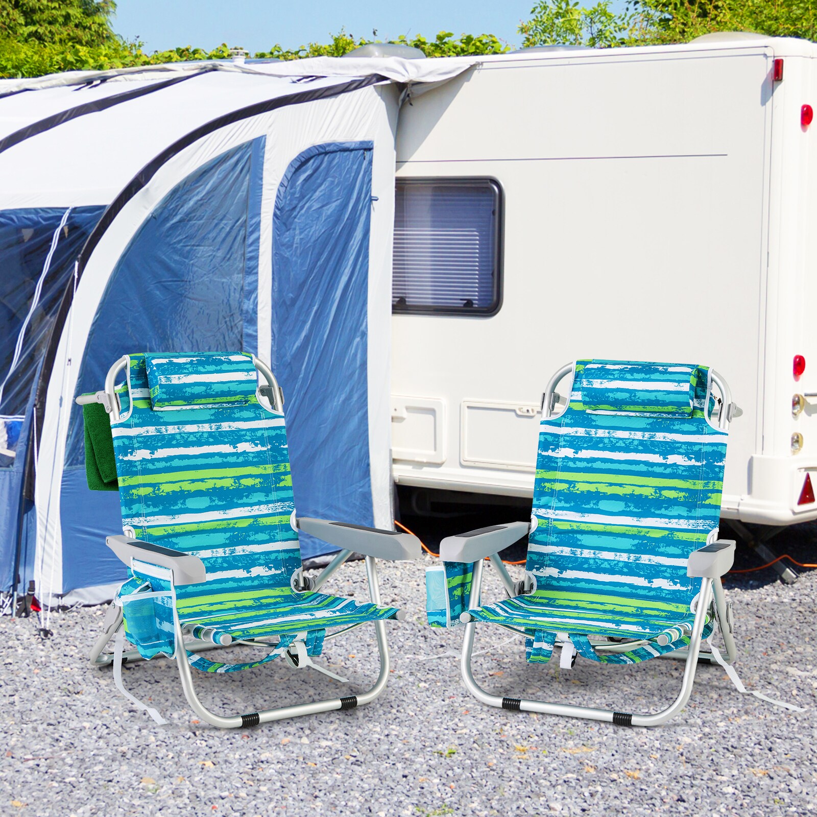 Slickblue D-CO-2-NG42611PN Beach-Camping-Chairs - View #5