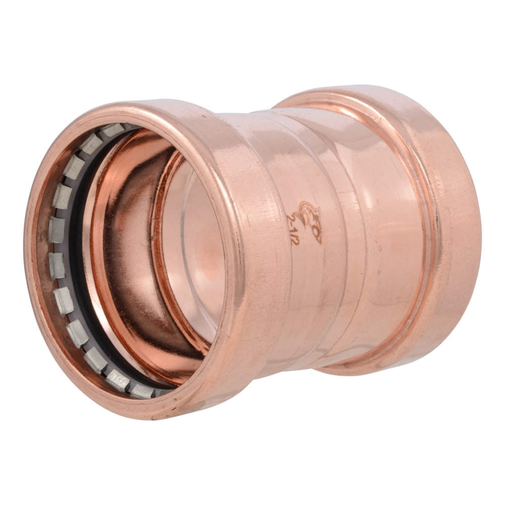 SharkBite 2-1/2-in Large Diameter Press Coupling with Stop