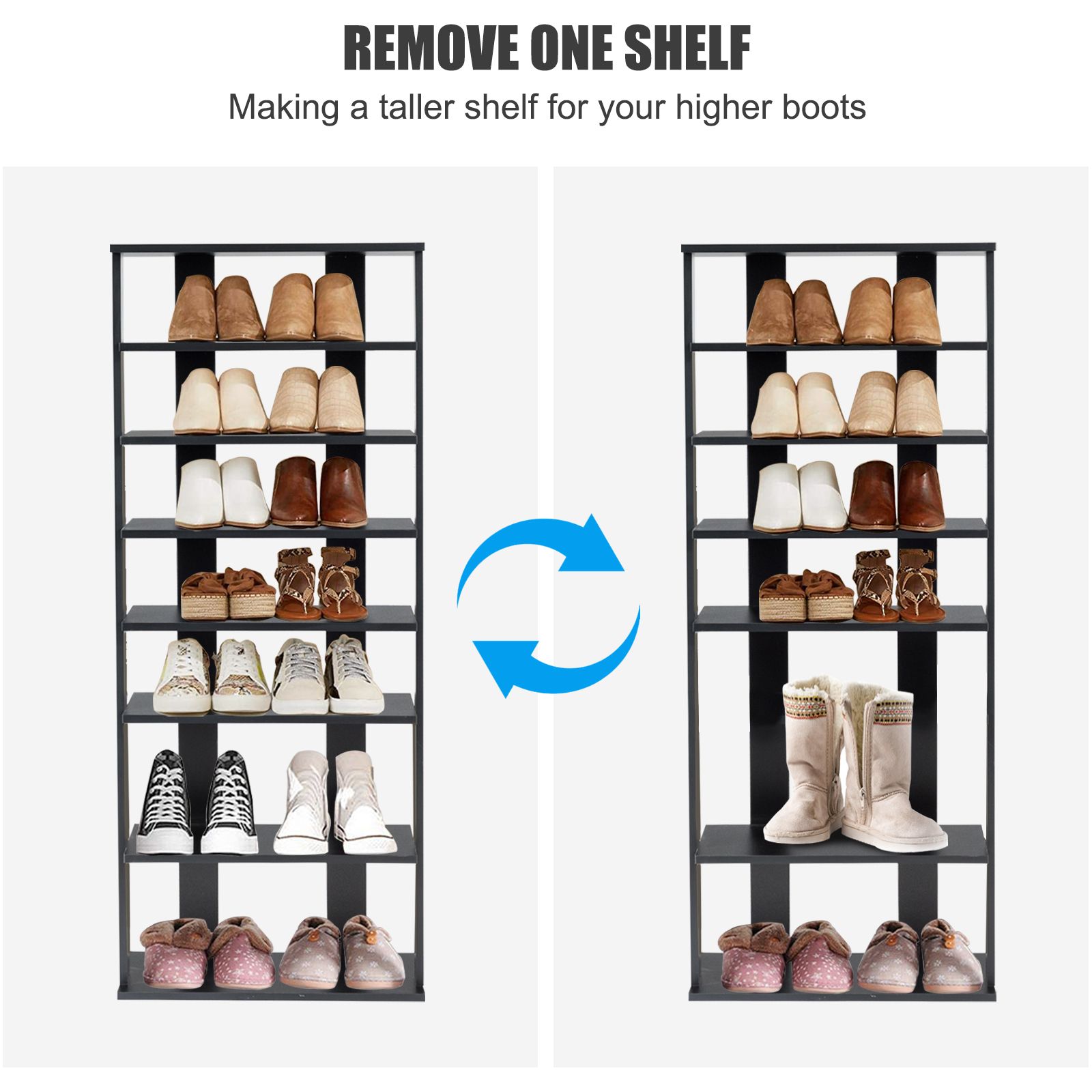 Slickblue D-CO-KB67066WH Shoe-Racks - View #4