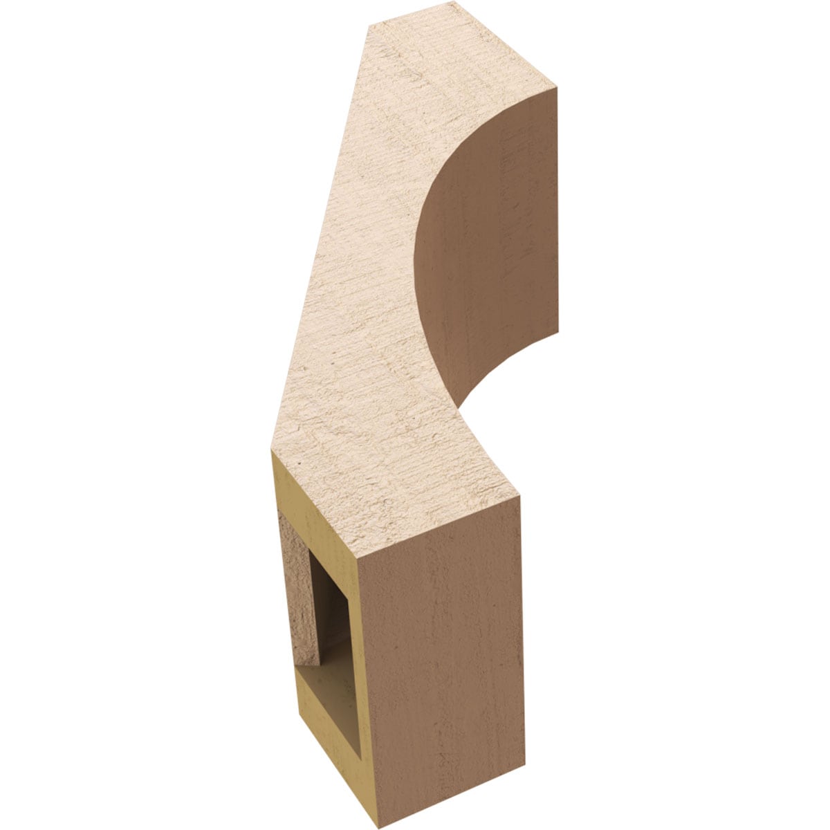 Ekena Millwork BRCUR05X08X12WTLRCPR braces - View #7