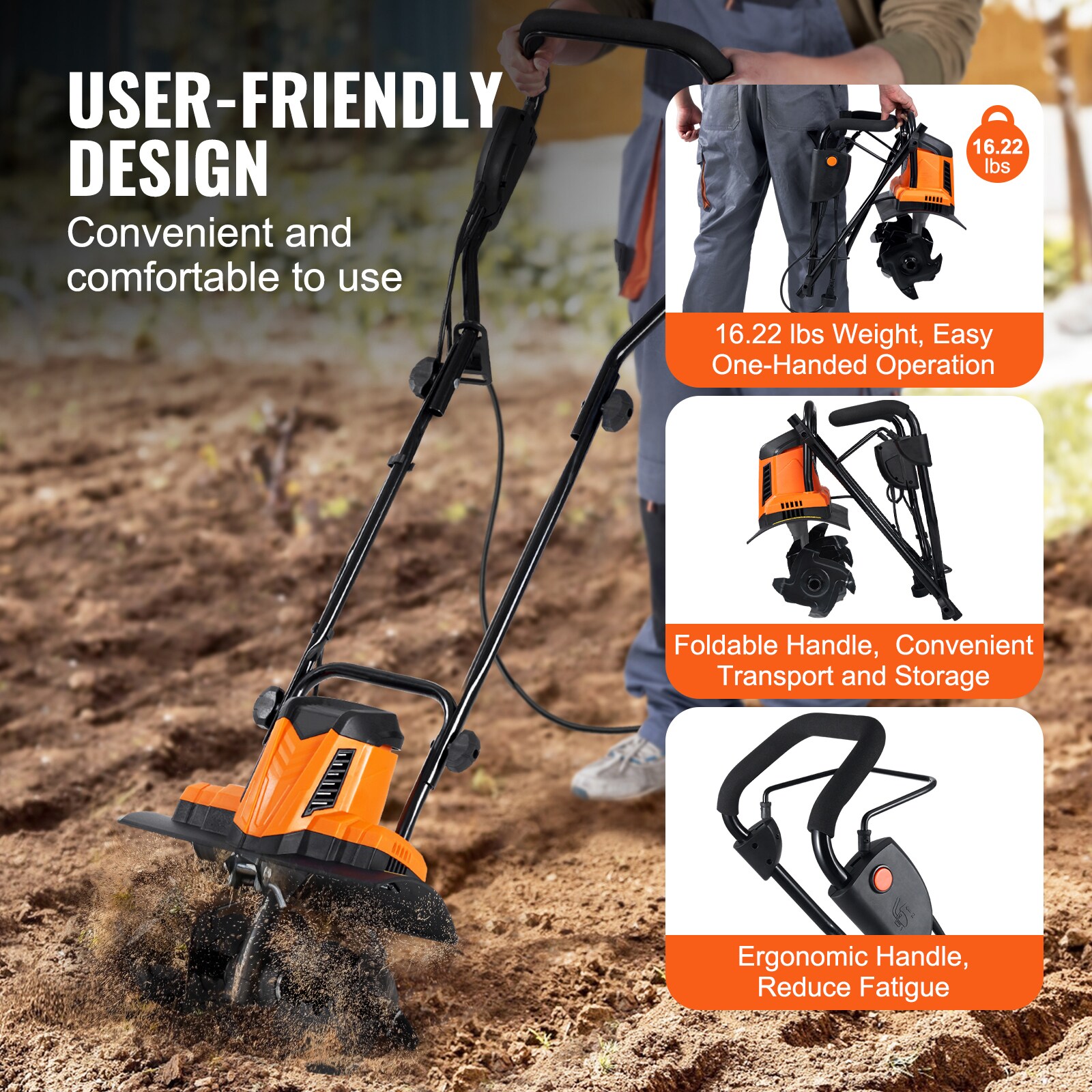 Mecale YAS-I8T1CP Corded-Cultivators - View #7
