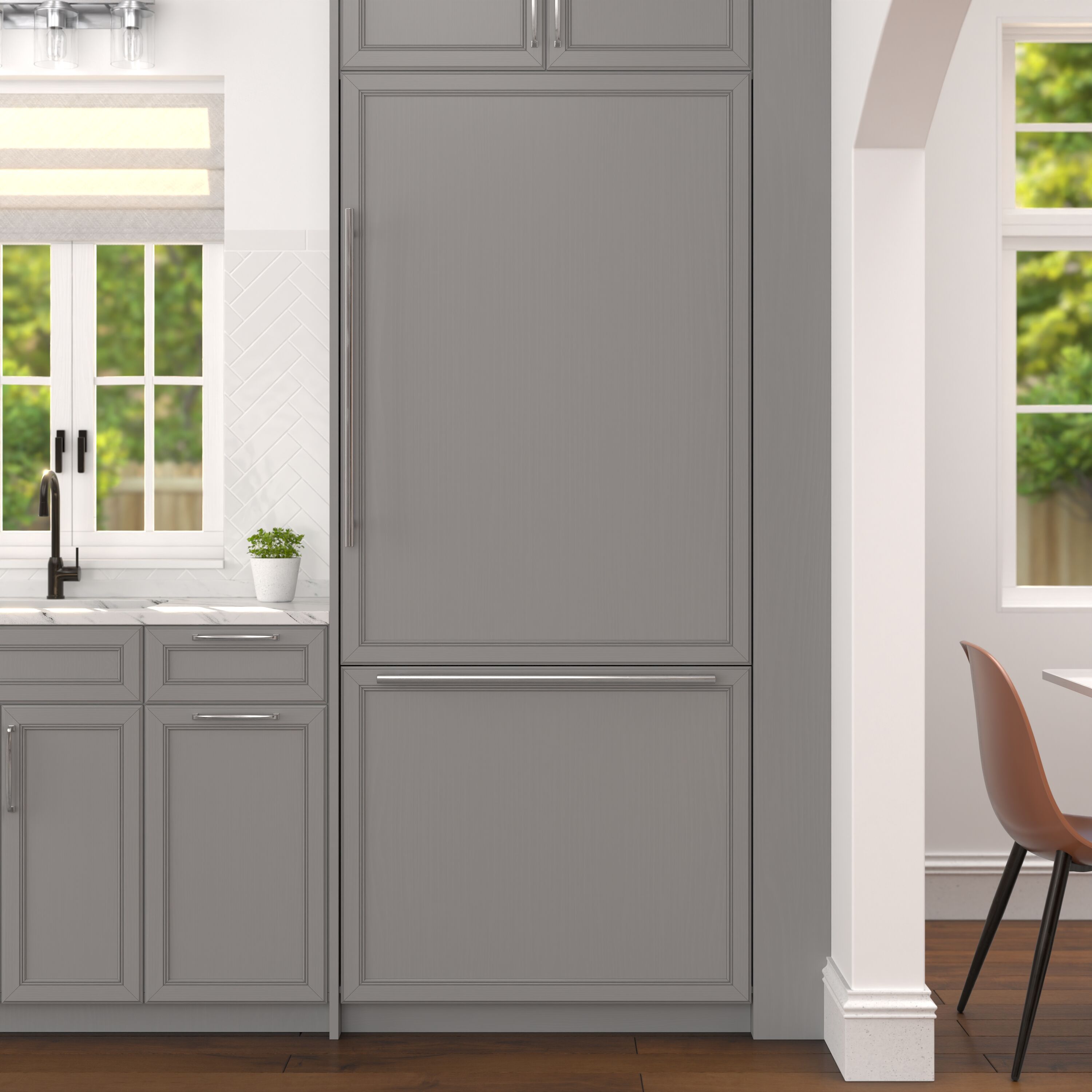 KoolMore LOW-KM-RER36-SWPR Bottom-Freezer-Refrigerators - View #2