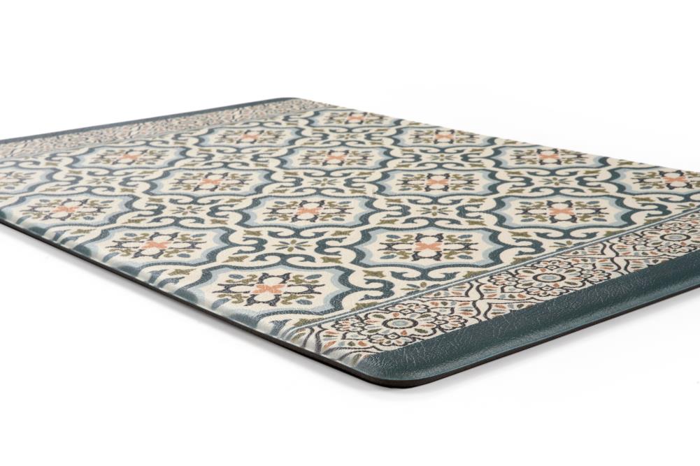 World Rug Gallery 886BLUE18X30 Mats-Cat - View #7