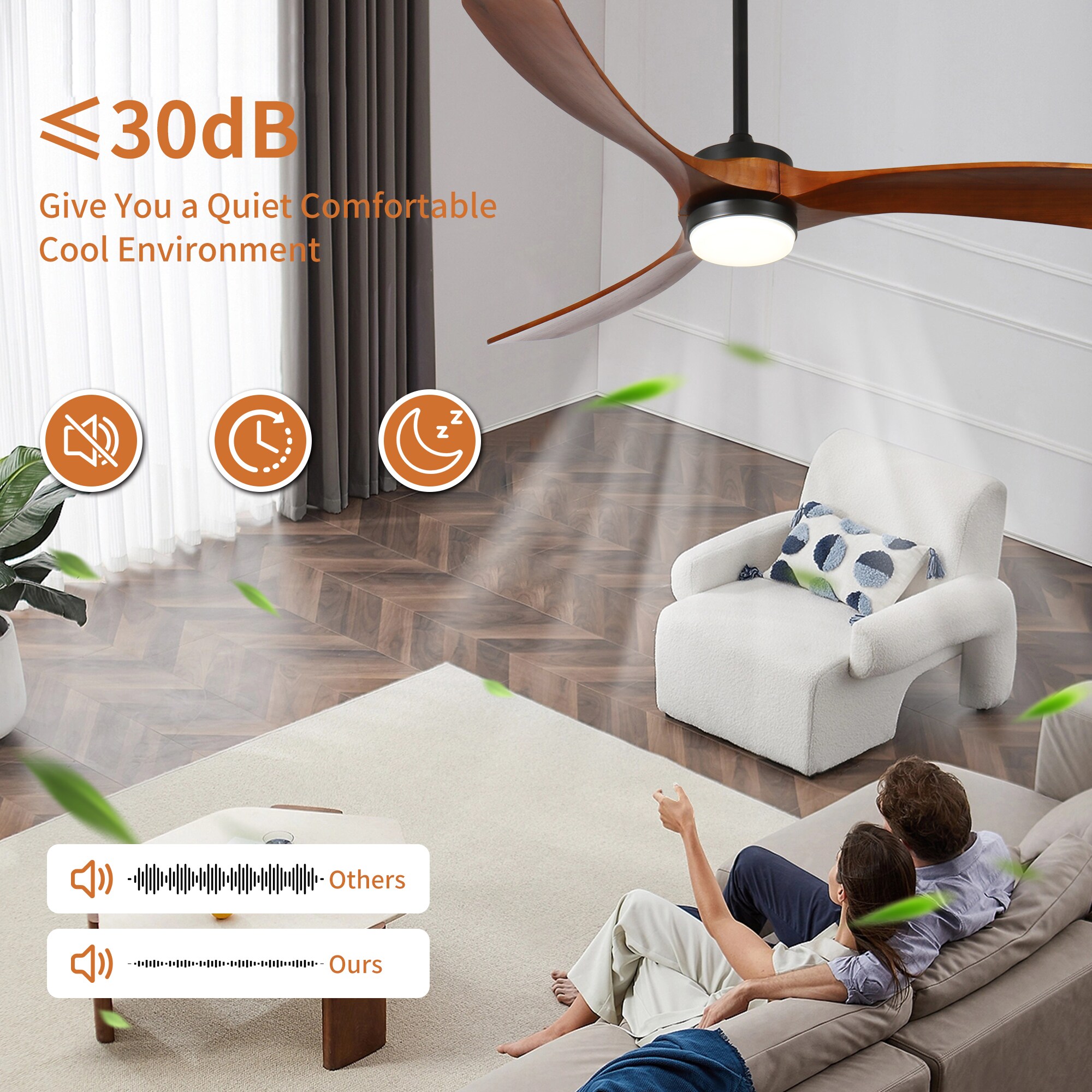 WELLFOR GYH52-1073-3AL Ceiling-Fans - View #9