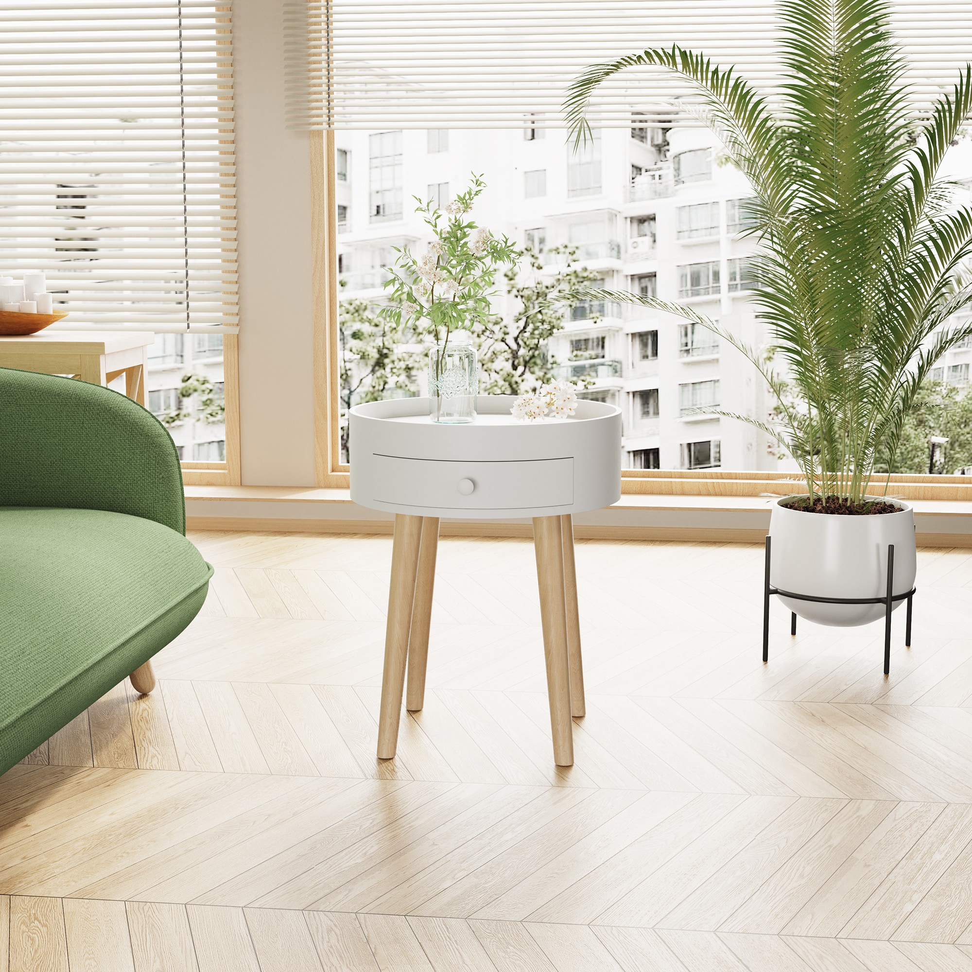 Clihome CL-CJ002ECG-BK nightstands - View #3