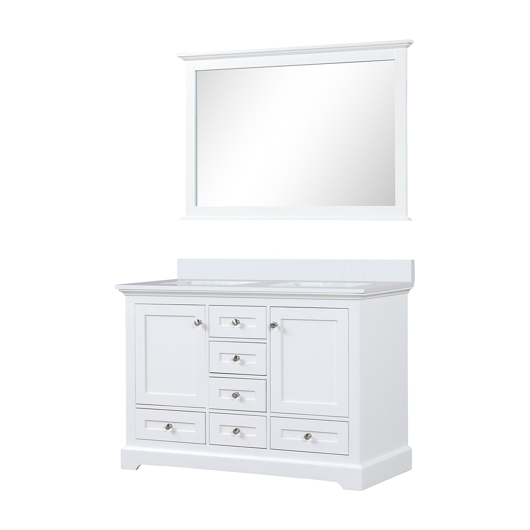 Lexora LD342248DAWQM46 Bath-Vanity-Combo - View #6
