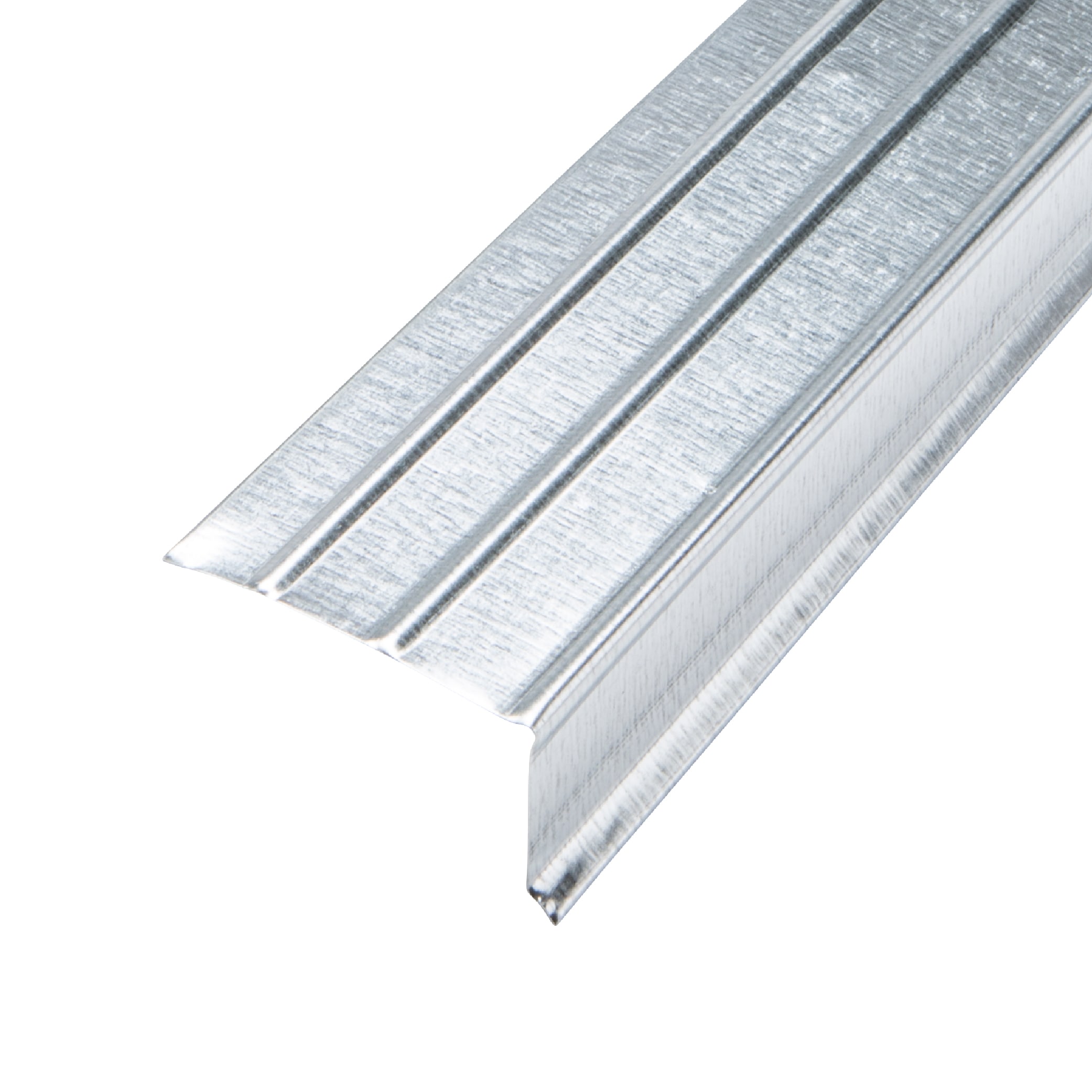 Amerimax 5607100120 C3 2.0-in x 10-ft Unpainted Galvanized Galvanized steel Drip Edge