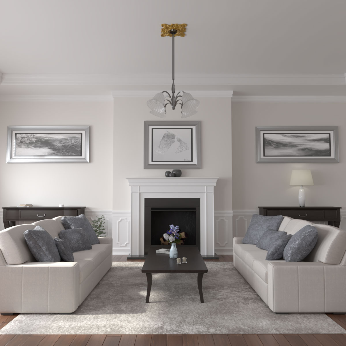 Ekena Millwork CM18CRPGS Ceiling-Medallions - View #4