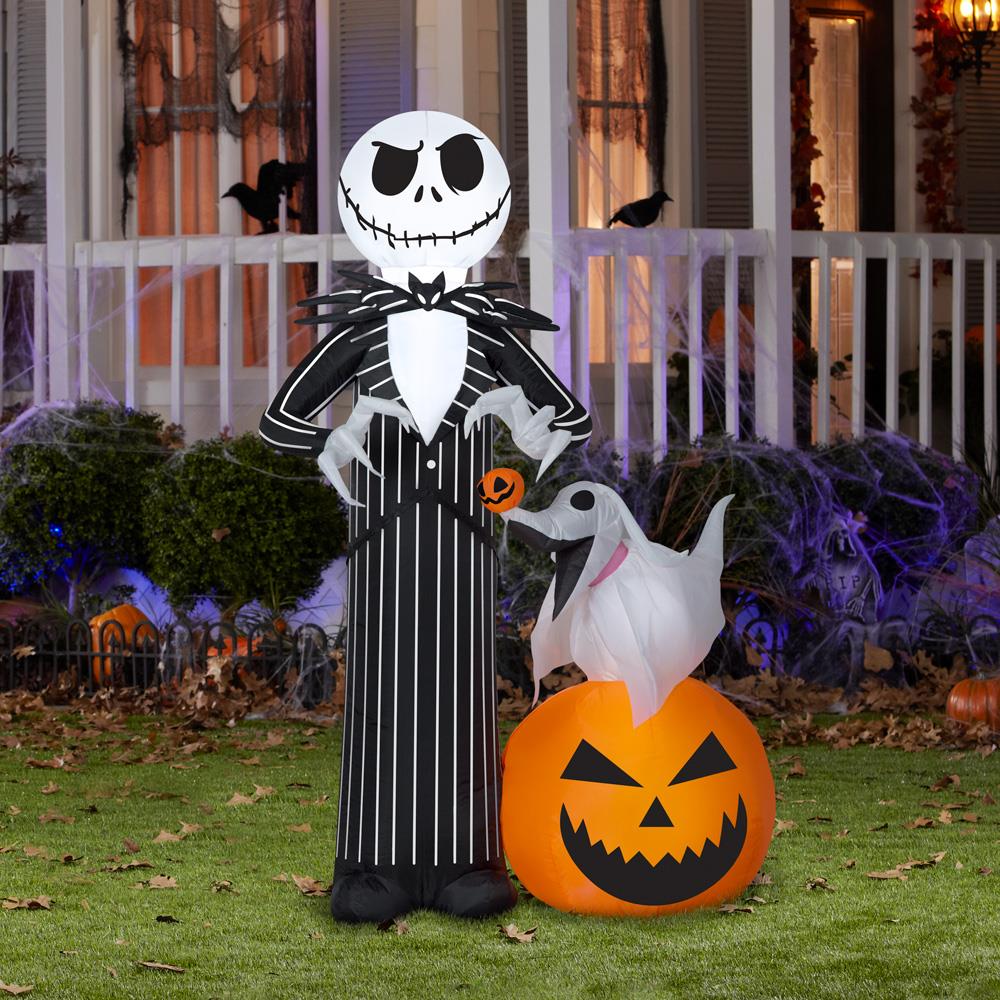 Gemmy Lighted Disney The Nightmare Before Christmas Jack Skellington at ...