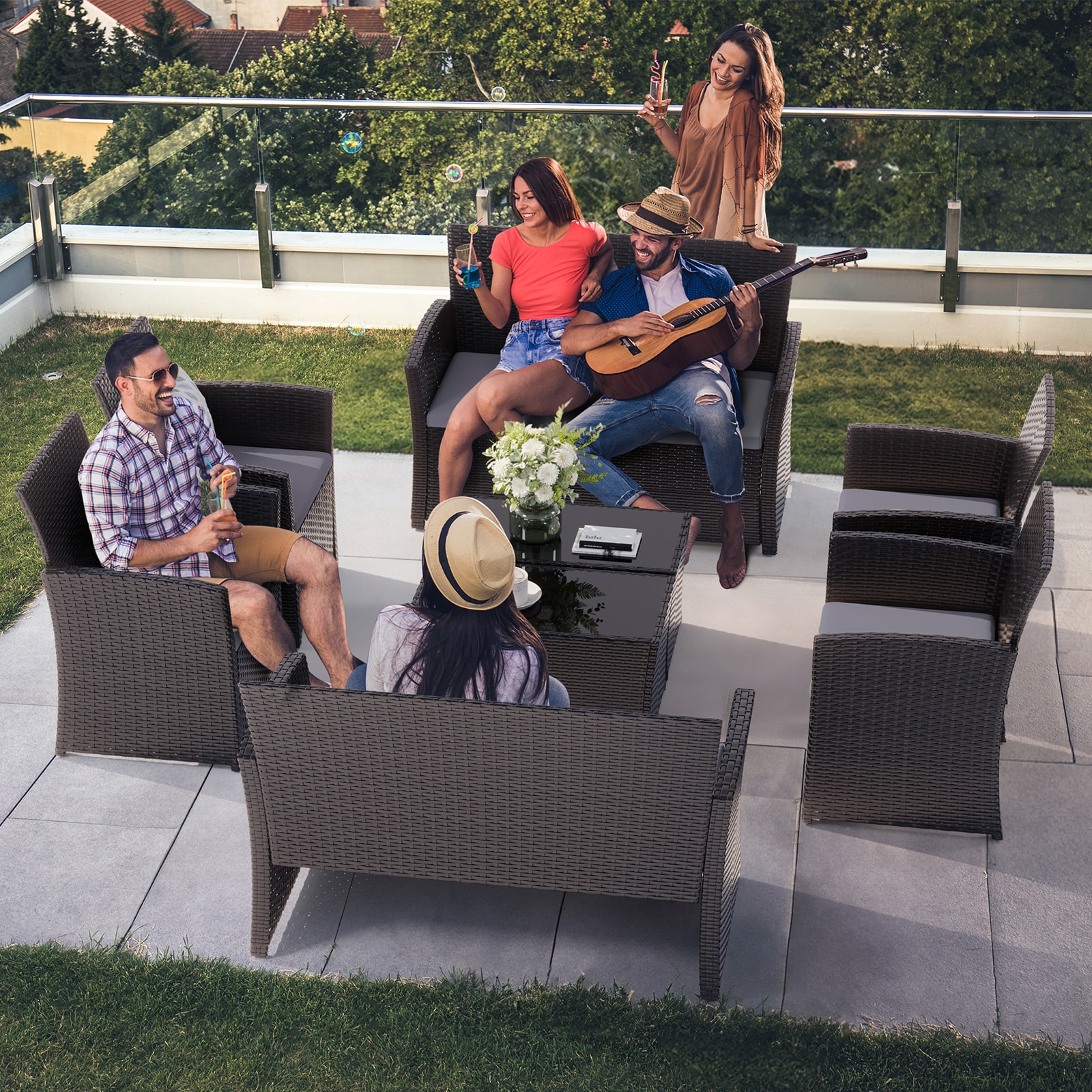 EarlGrove LS-TL2001BL Patio-Conversation-Sets - View #6