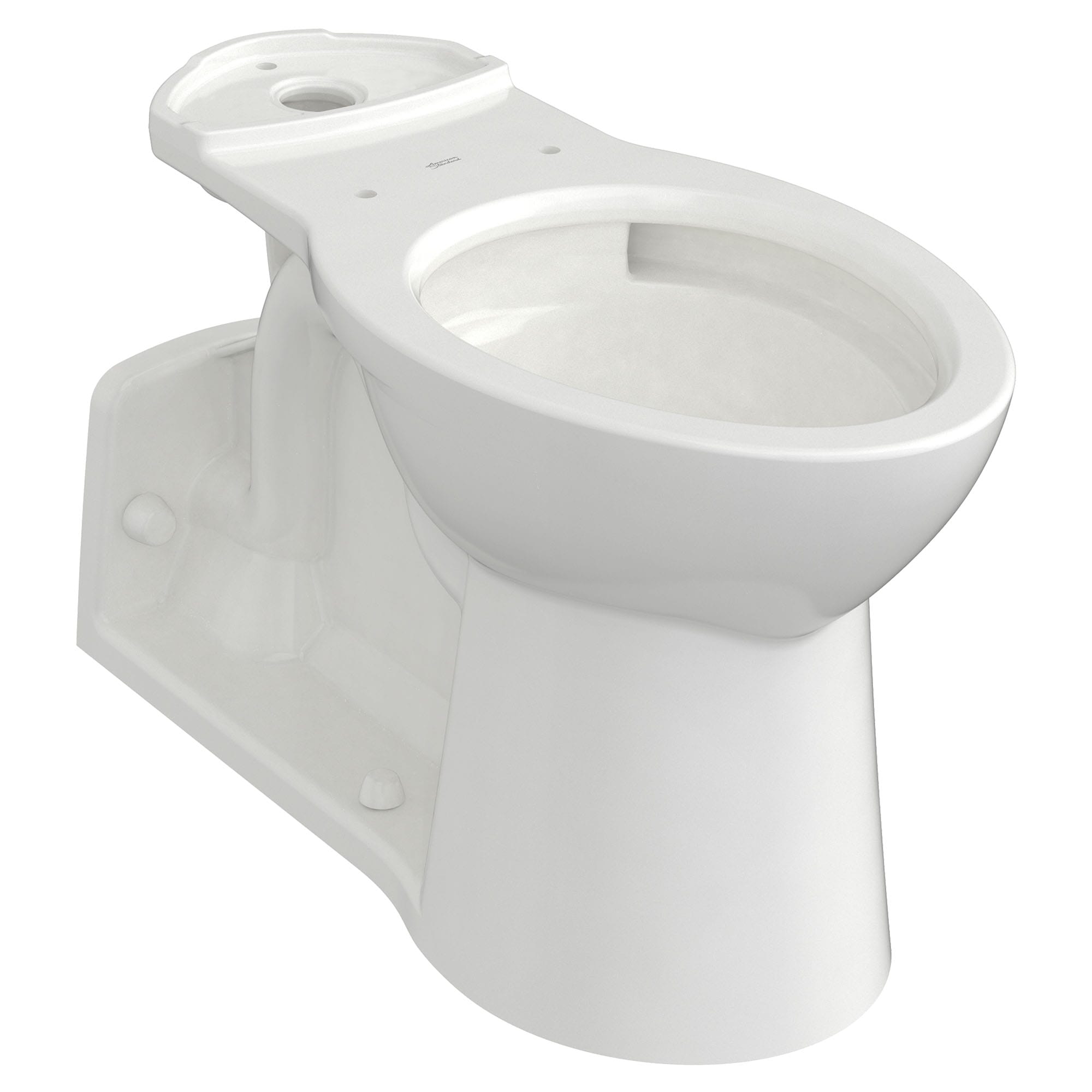 White Elongated High Efficiency Two Piece Toilet