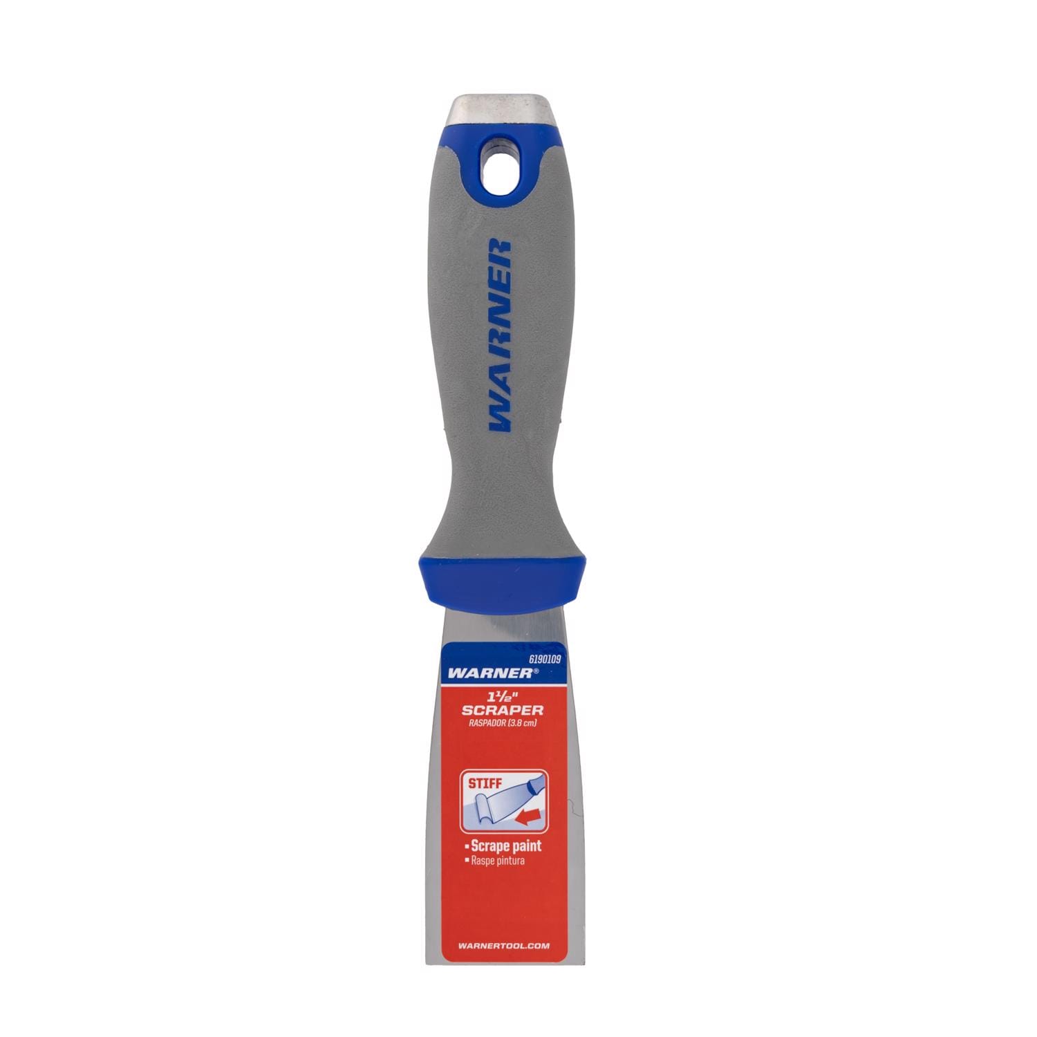 Warner  1.5 in. W High Carbon Steel Stiff Putty Knife