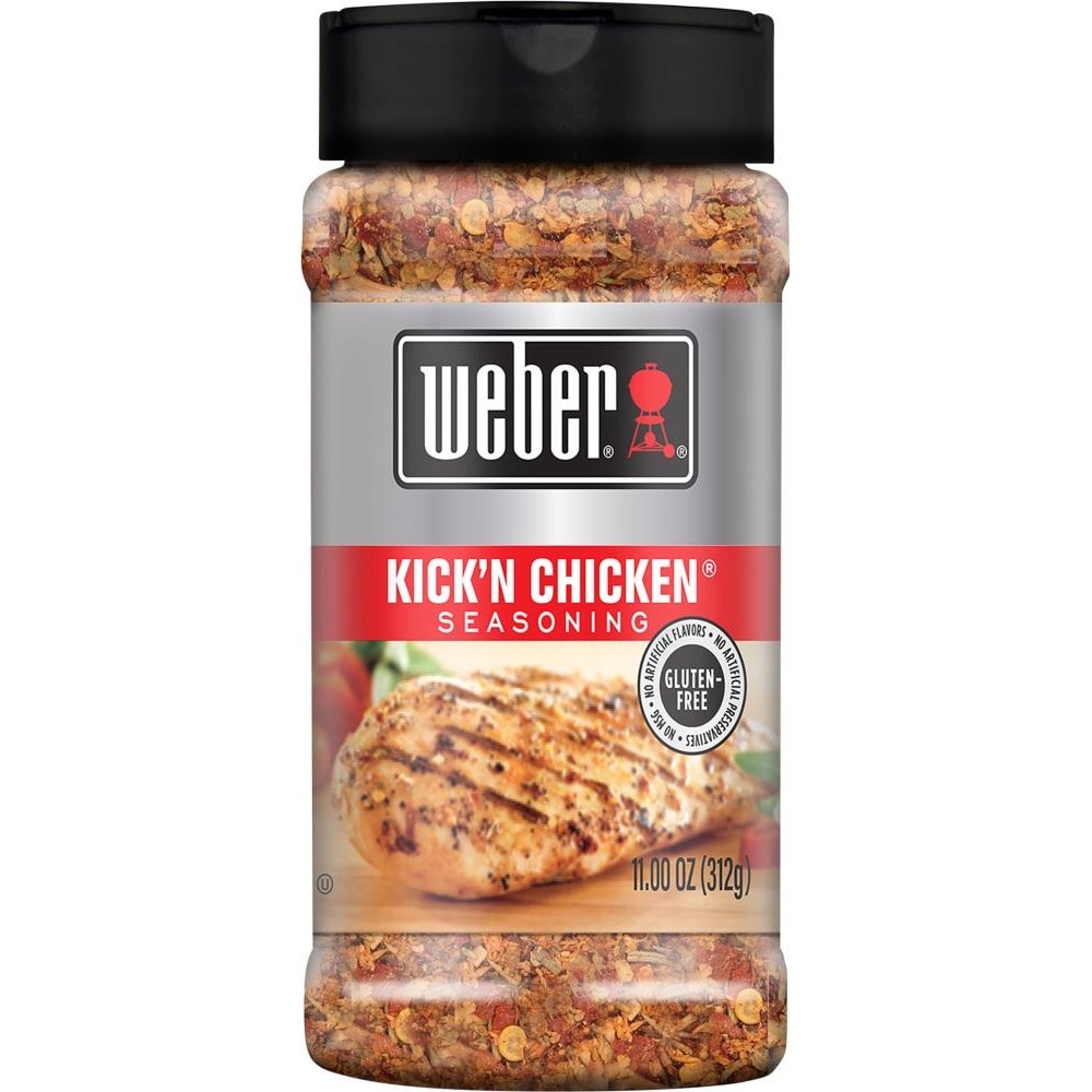Weber 11-oz Kick'n Chicken Rub/Seasoning in the Dry Seasoning & Marinades  department at