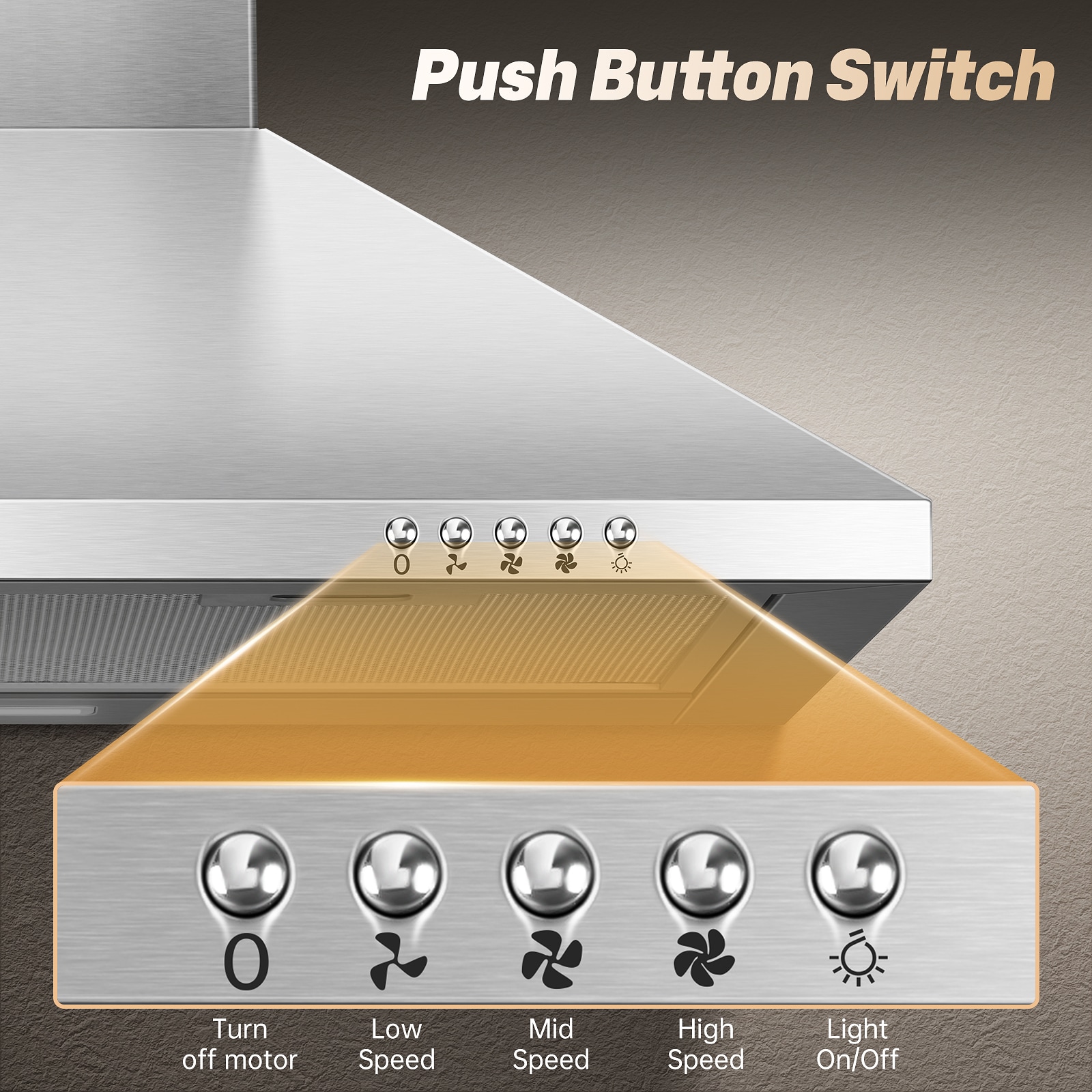 SNDOAS 1G60A Wall-Mounted-Range-Hoods - View #6