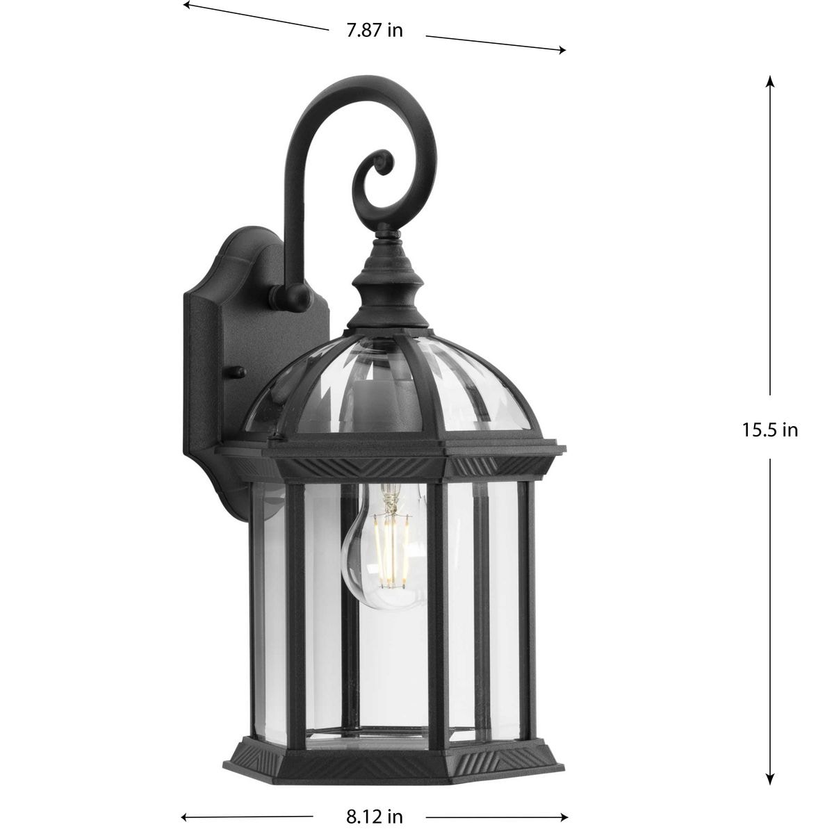 Progress Lighting P560322-031 Outdoor-Wall-Lighting - View #6