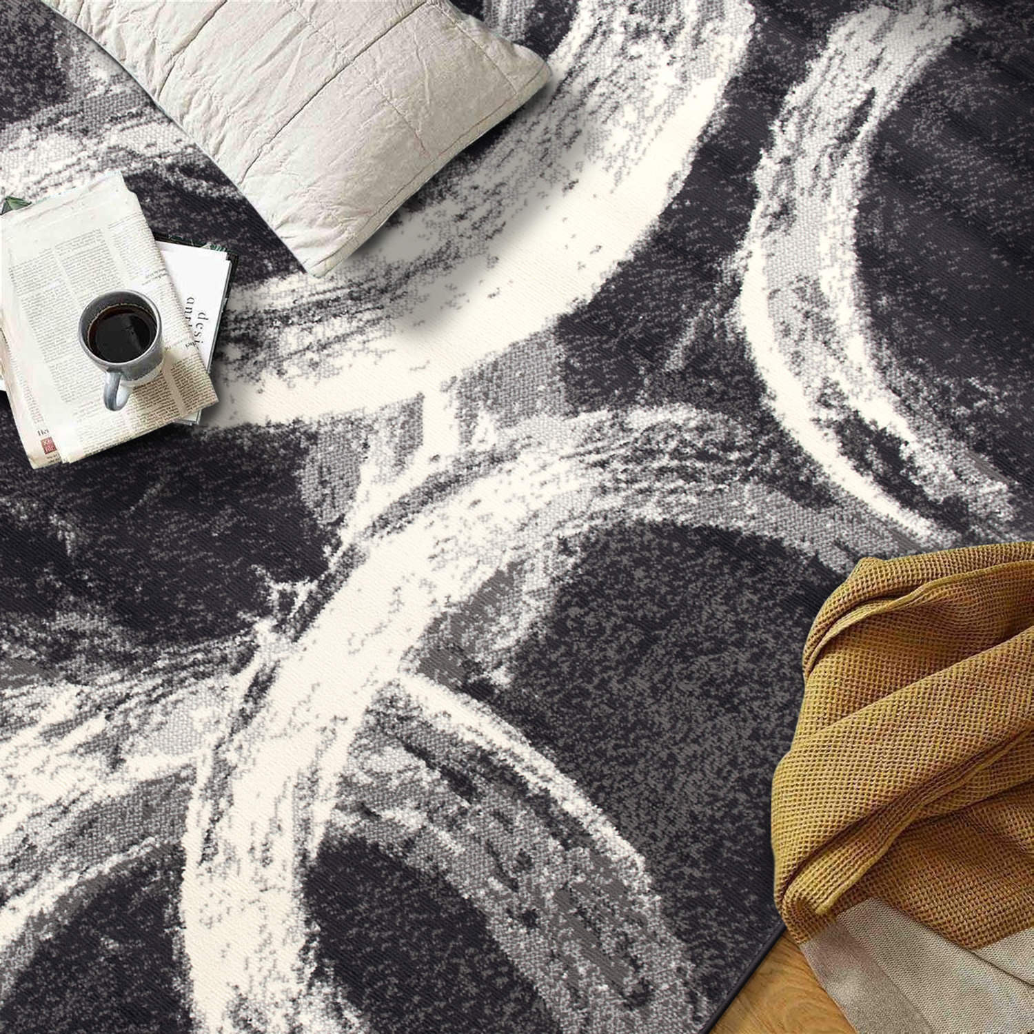 World Rug Gallery 3013DARKGRAY2X7 rugs - View #6