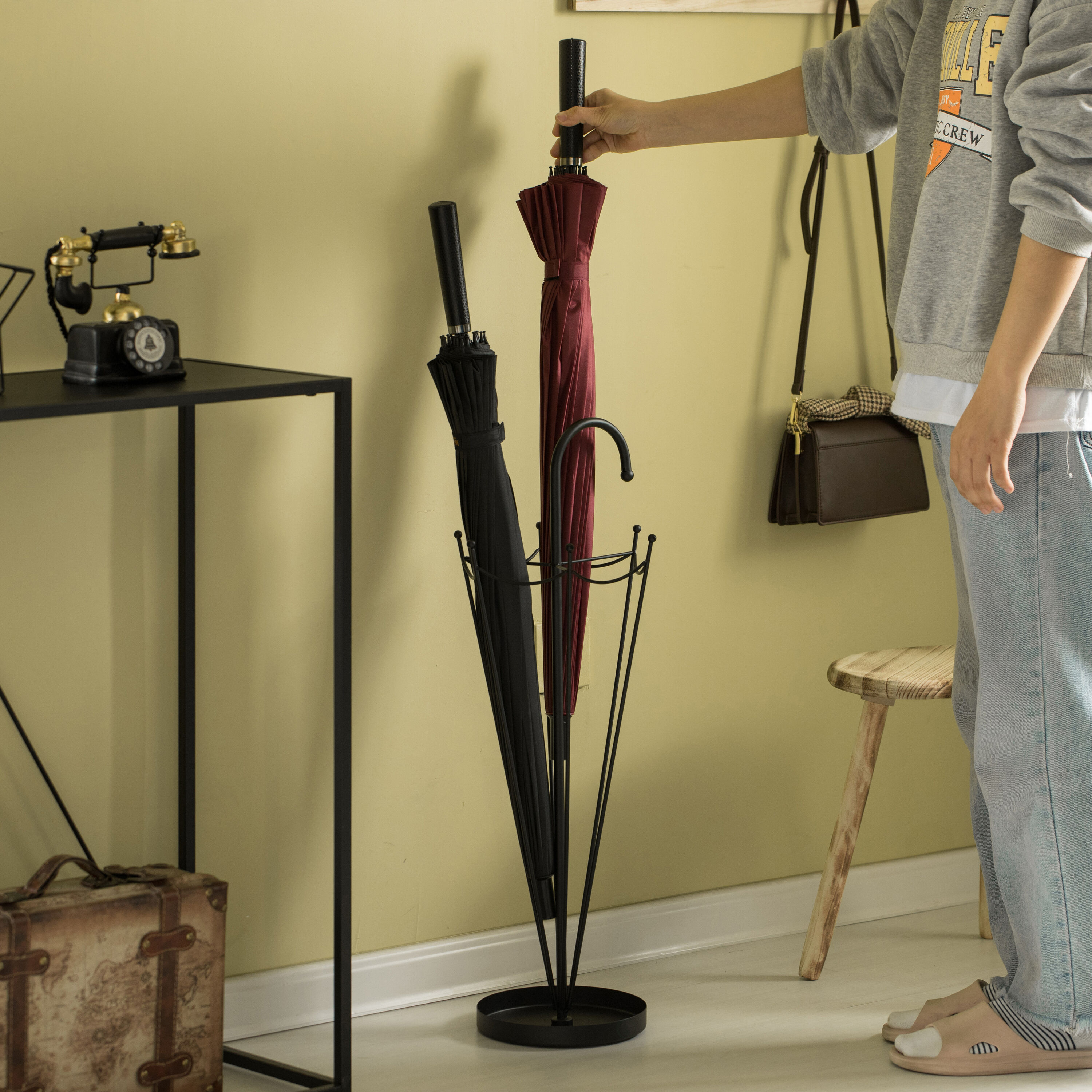 Vintiquewise QI004468 Indoor-Umbrella-Stands - View #2