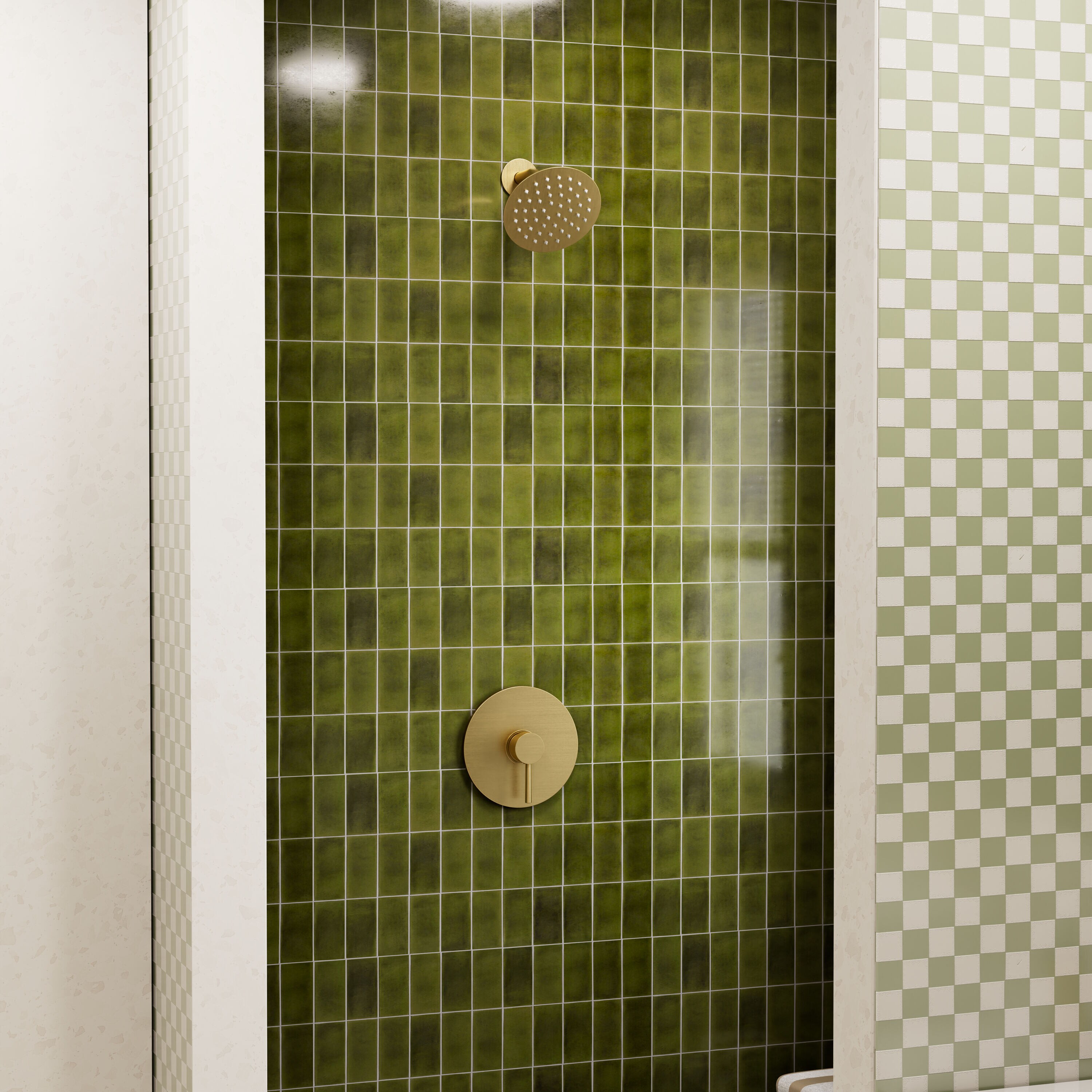 CRANACH C01.CR03.BG Showerhead-Bar-Panels - View #7