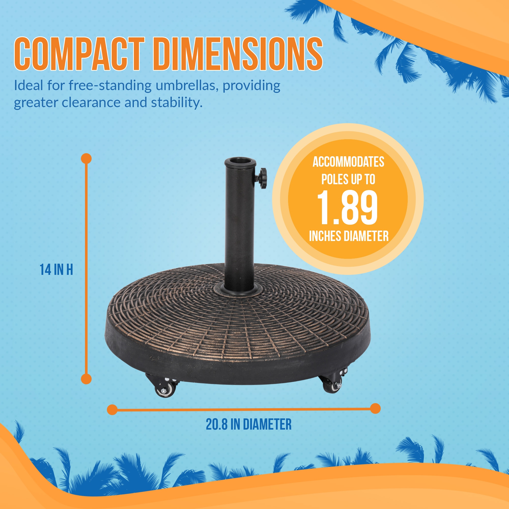 Island Umbrella NU6892 Umbrella-Bases - View #4