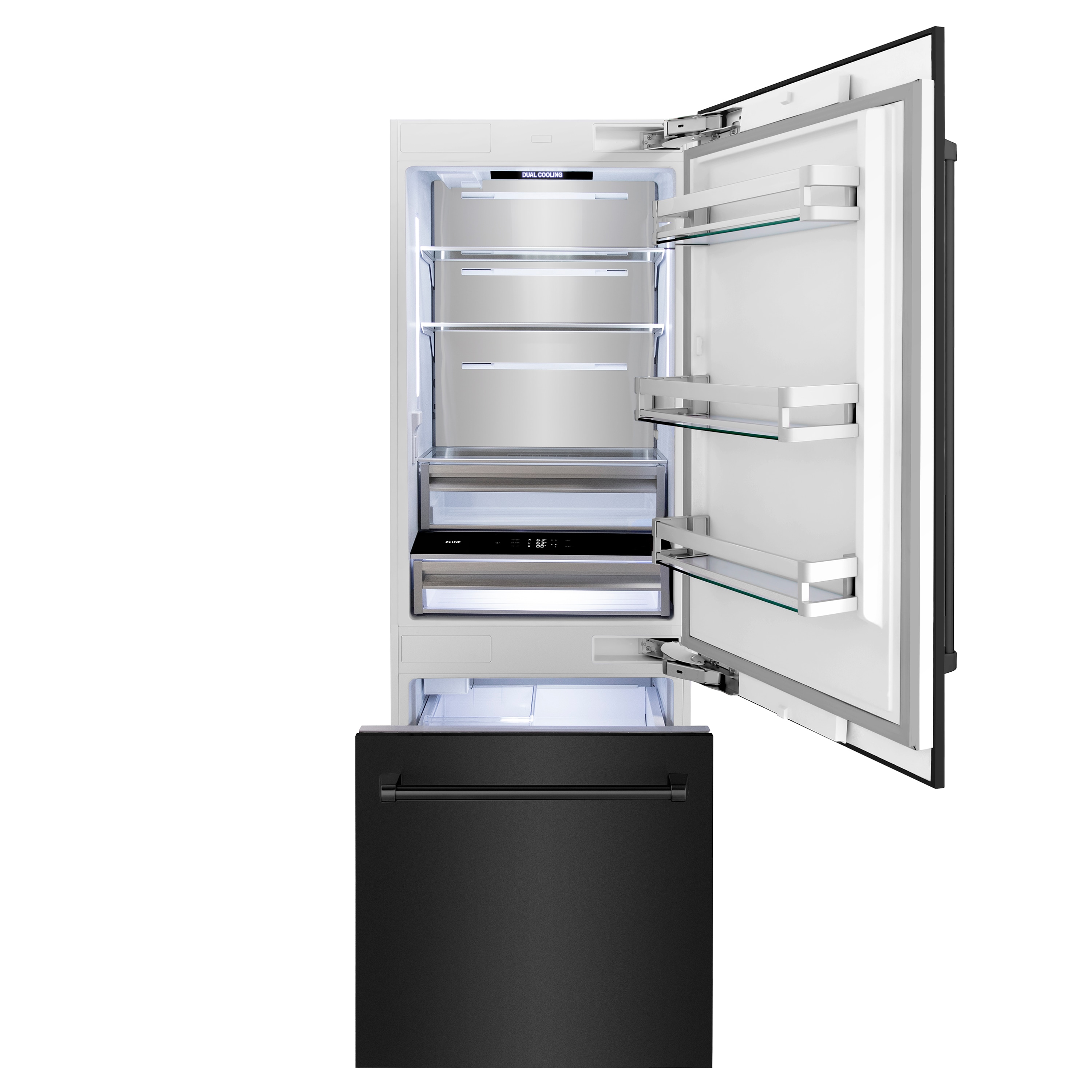 ZLINE KITCHEN & BATH RBIV-BS-30 Bottom-Freezer-Refrigerators - View #4