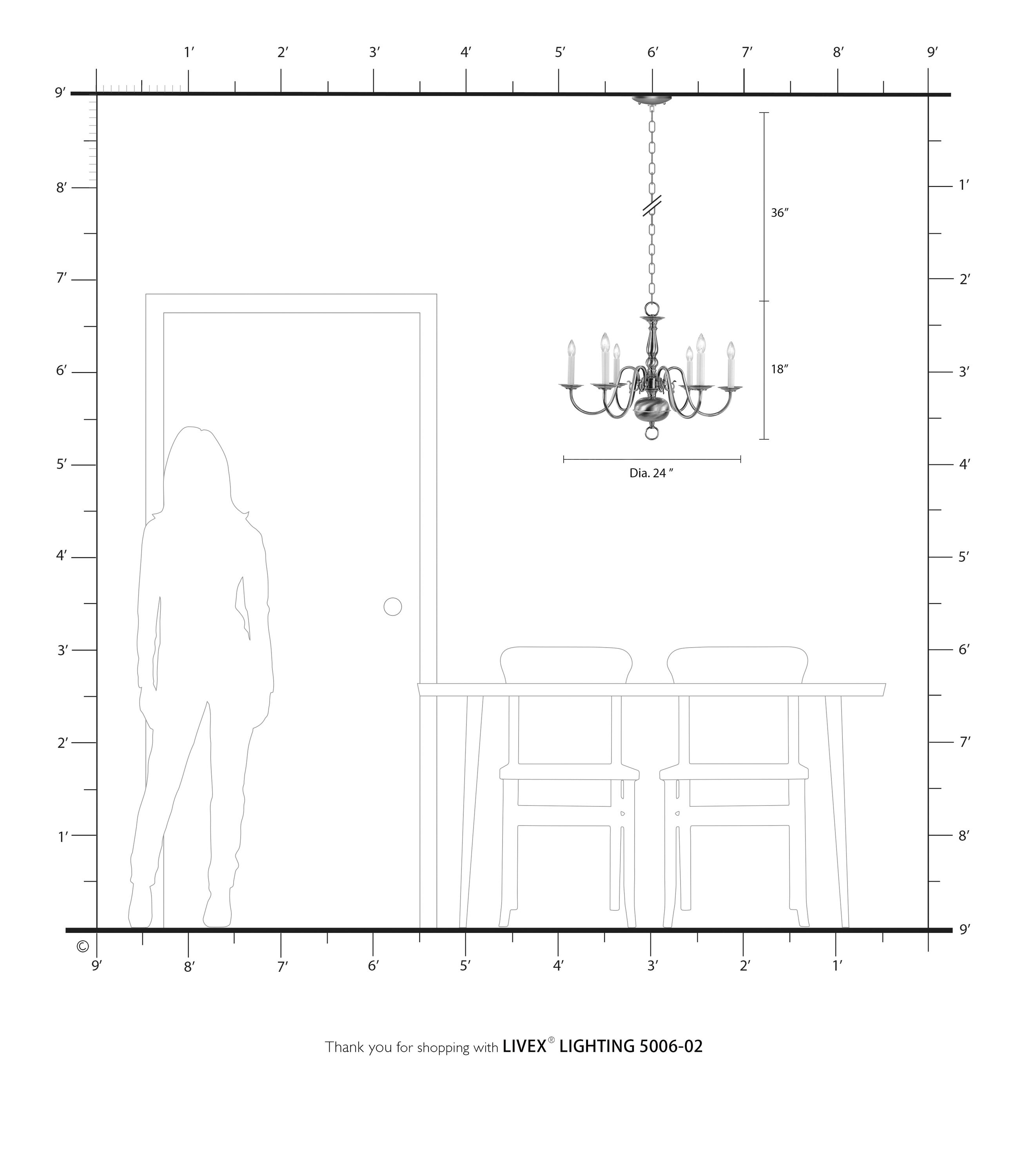 Livex Lighting 5006-02 b090015 - View #7