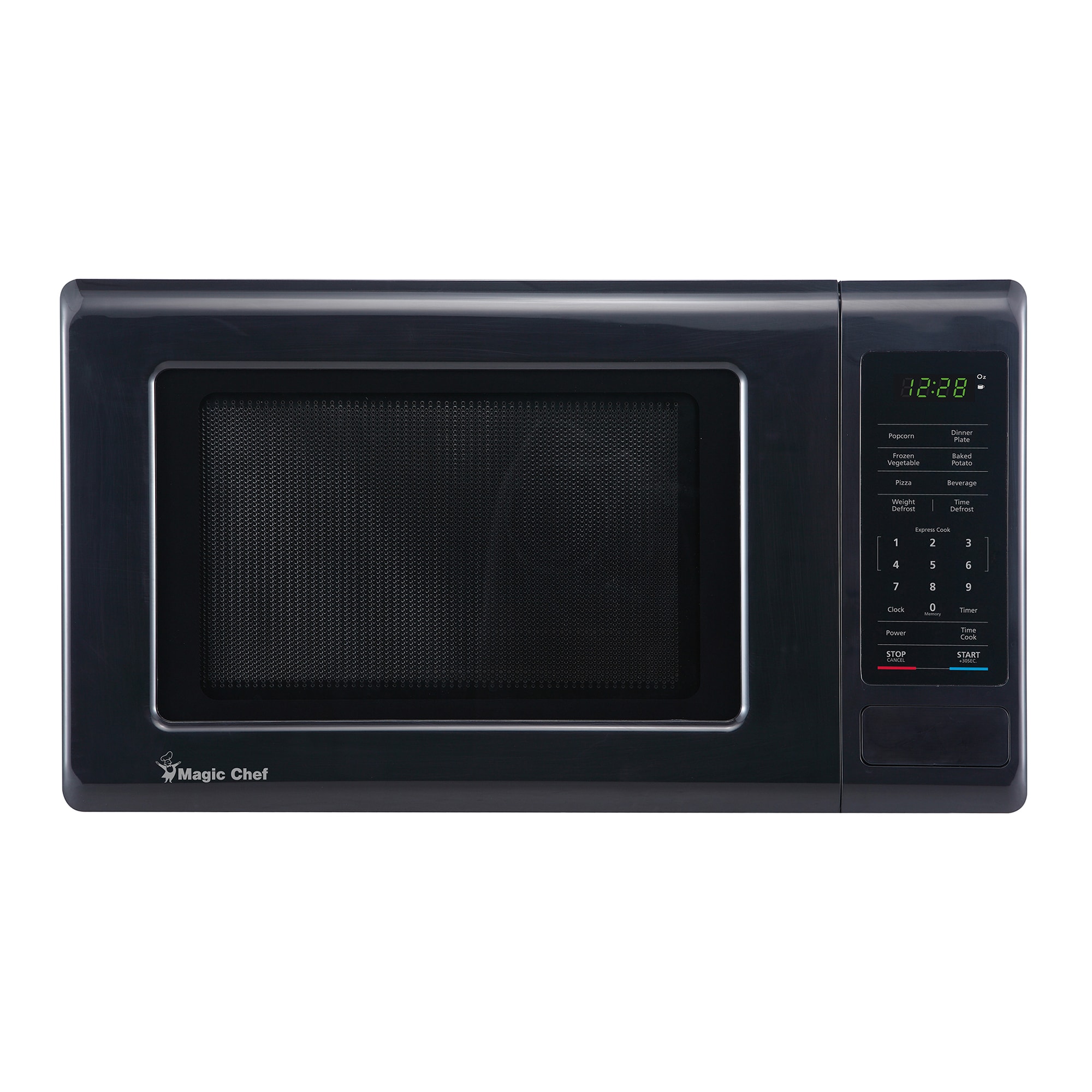 Magic Chef MC99MB 0.9-cu ft Small (Less than 1.5-cu ft) 900 -Watt Countertop Microwave ( Black )