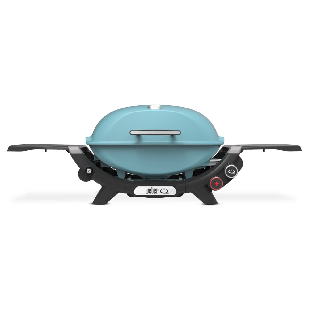 Weber Q2800N+ 320-Sq in Sky Blue Portable Liquid Propane Grill 1500379 Sansujyuku sansujyuku.com