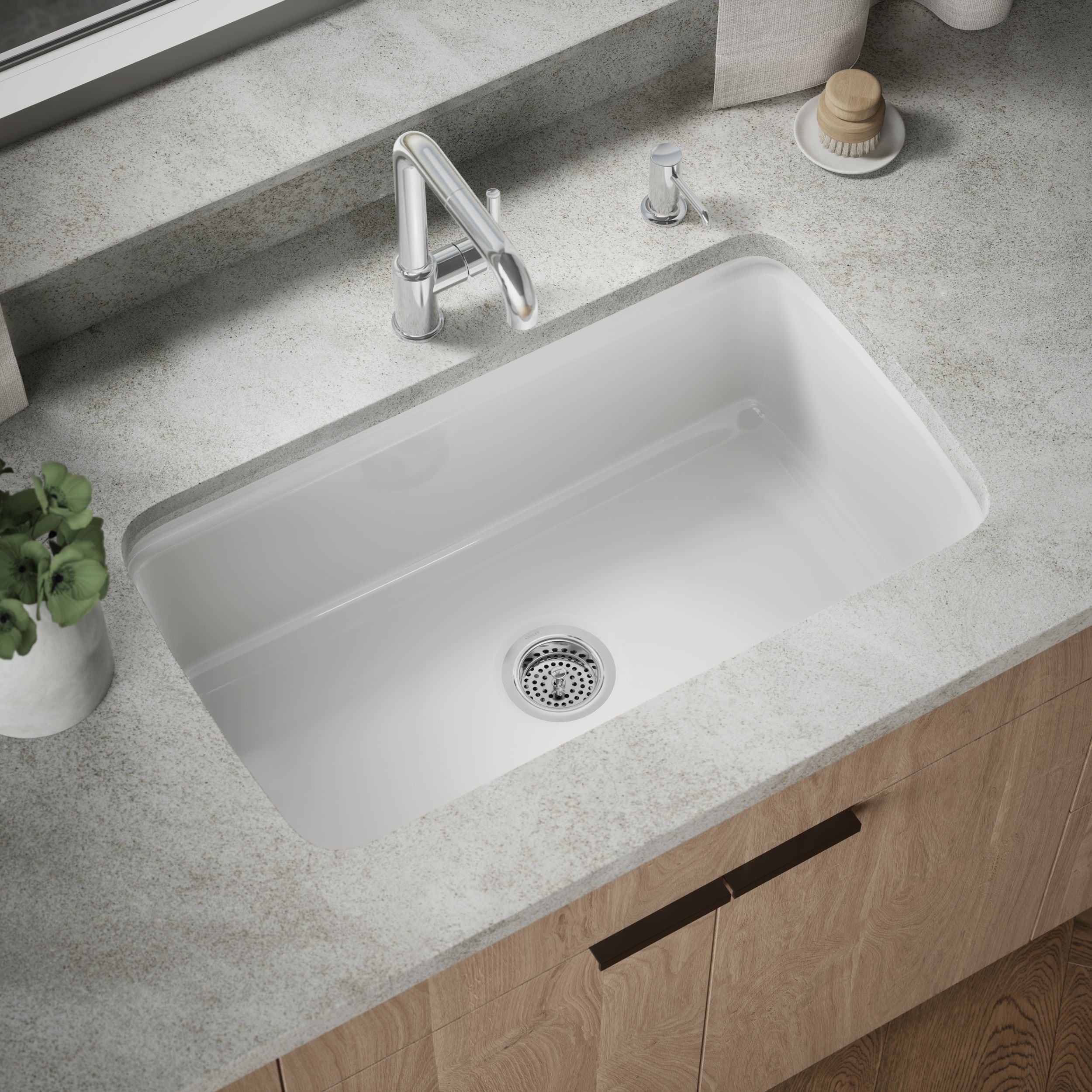 KOHLER R8799-C-CP Kitchen-Sink-Strainers - View #5
