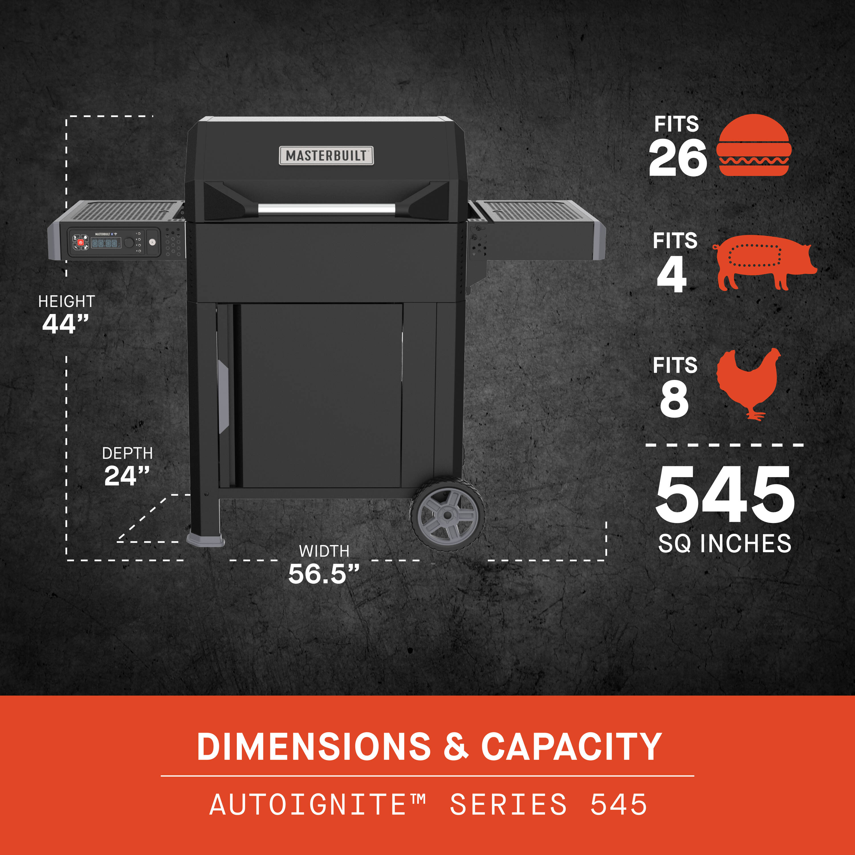 Masterbuilt MB20041124 Charcoal-Grills - View #18