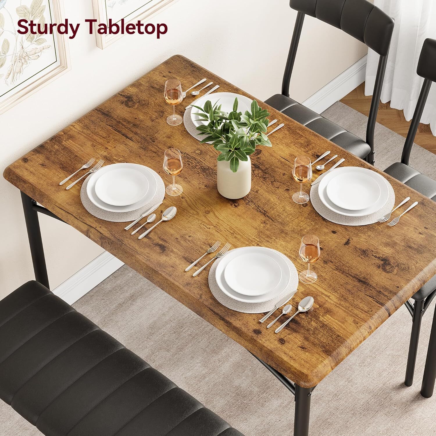 WhizMax XSN-PHO-10725-BR Dining-Tables - View #5