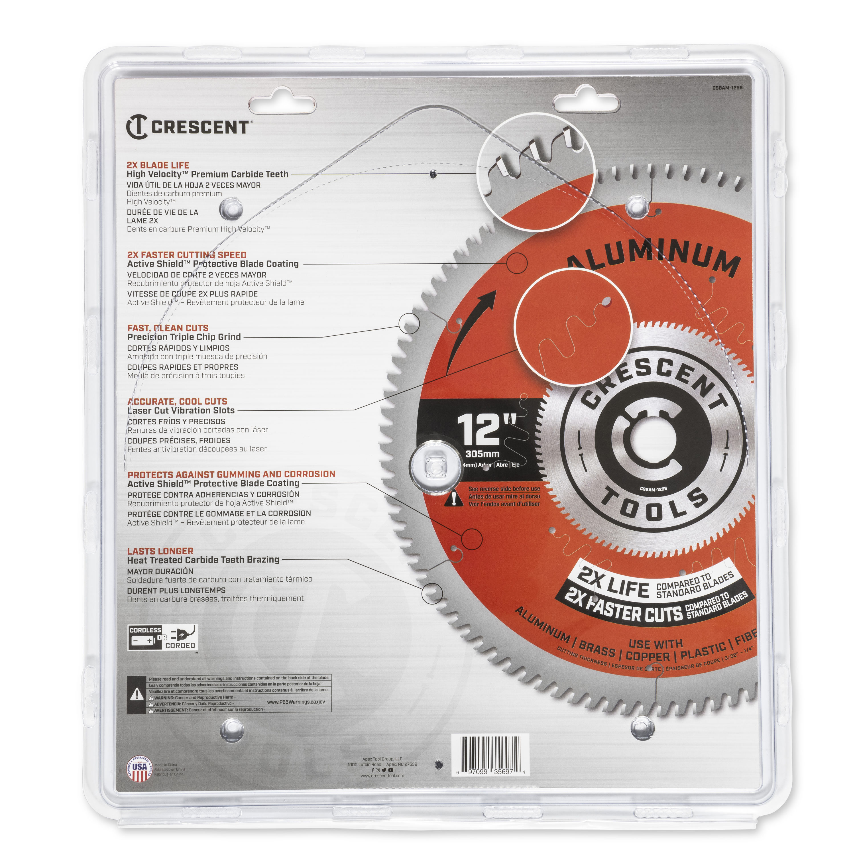 Crescent CSBAM-1296 Circular-Saw-Blades - View #7