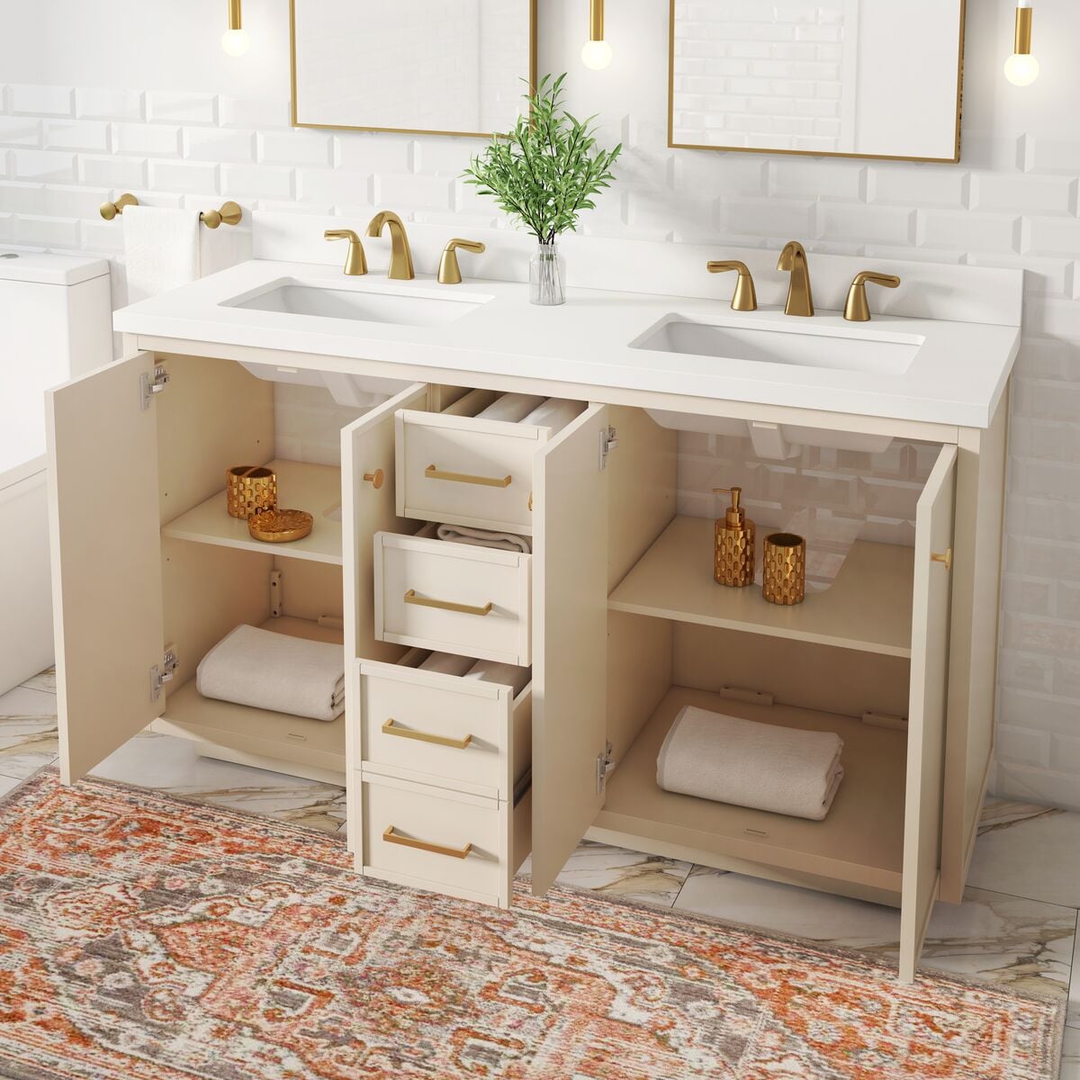 Style Selections LWS60GGV Bath-Vanity-Combo - View #3