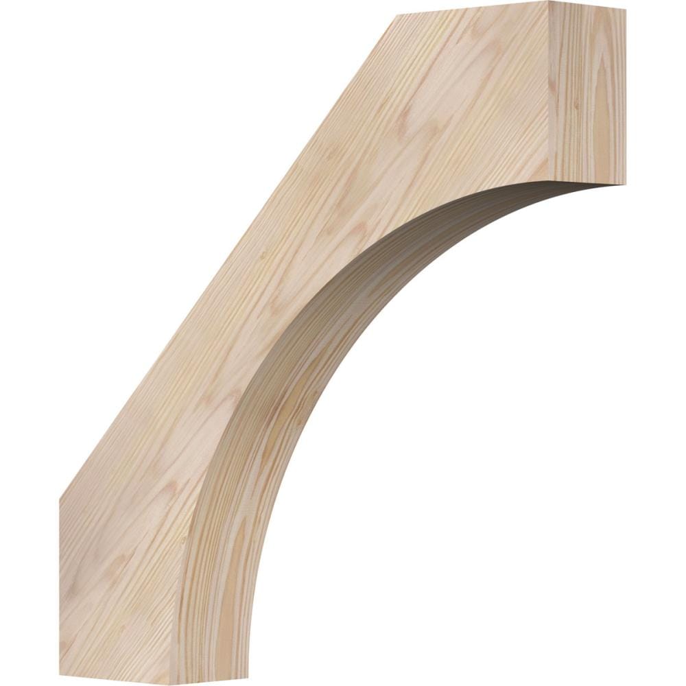 Ekena Millwork BRC04X20X20WTL00SDF 3-1/2-in x 20-in x 20-in Douglas Fir Wood Westlake smooth